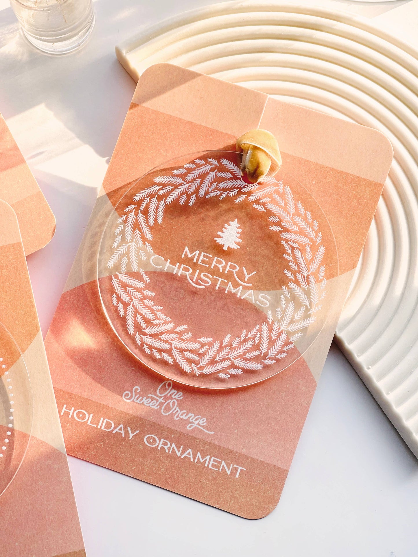 Happy Holidays 3 Ornament