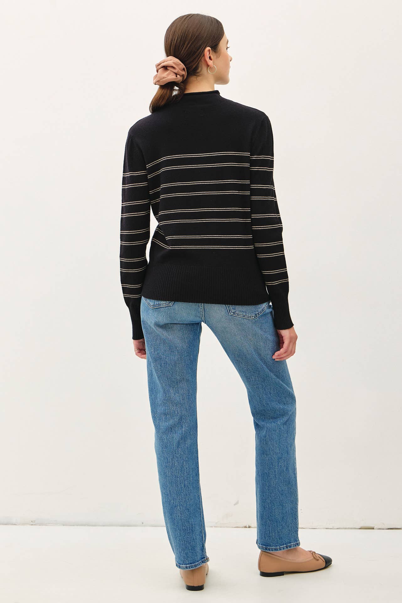 Synthia Mock Neck Top