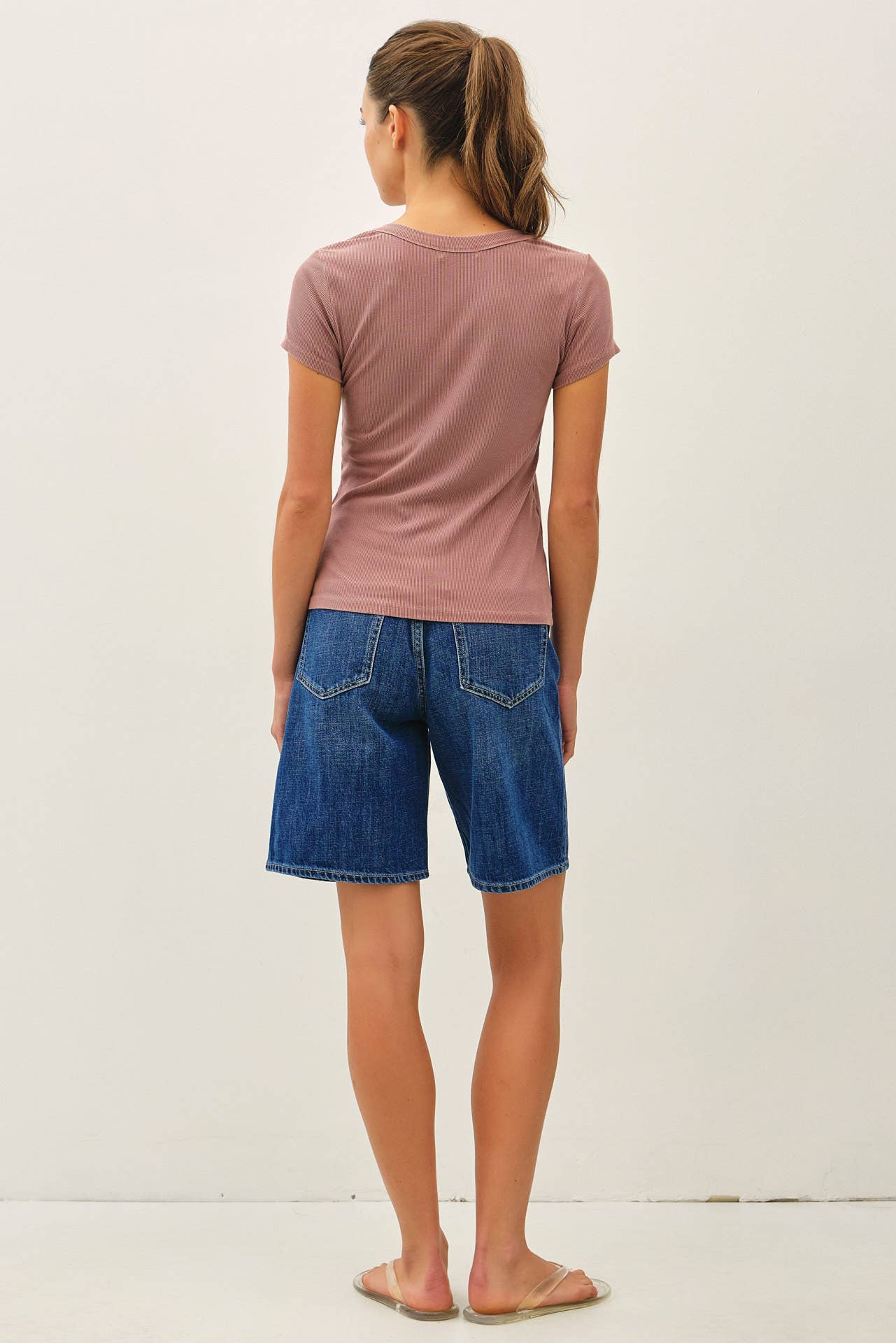 [NEW SHADE]ULTRA SOFT BASIC SCOOP NECK BABY TEE