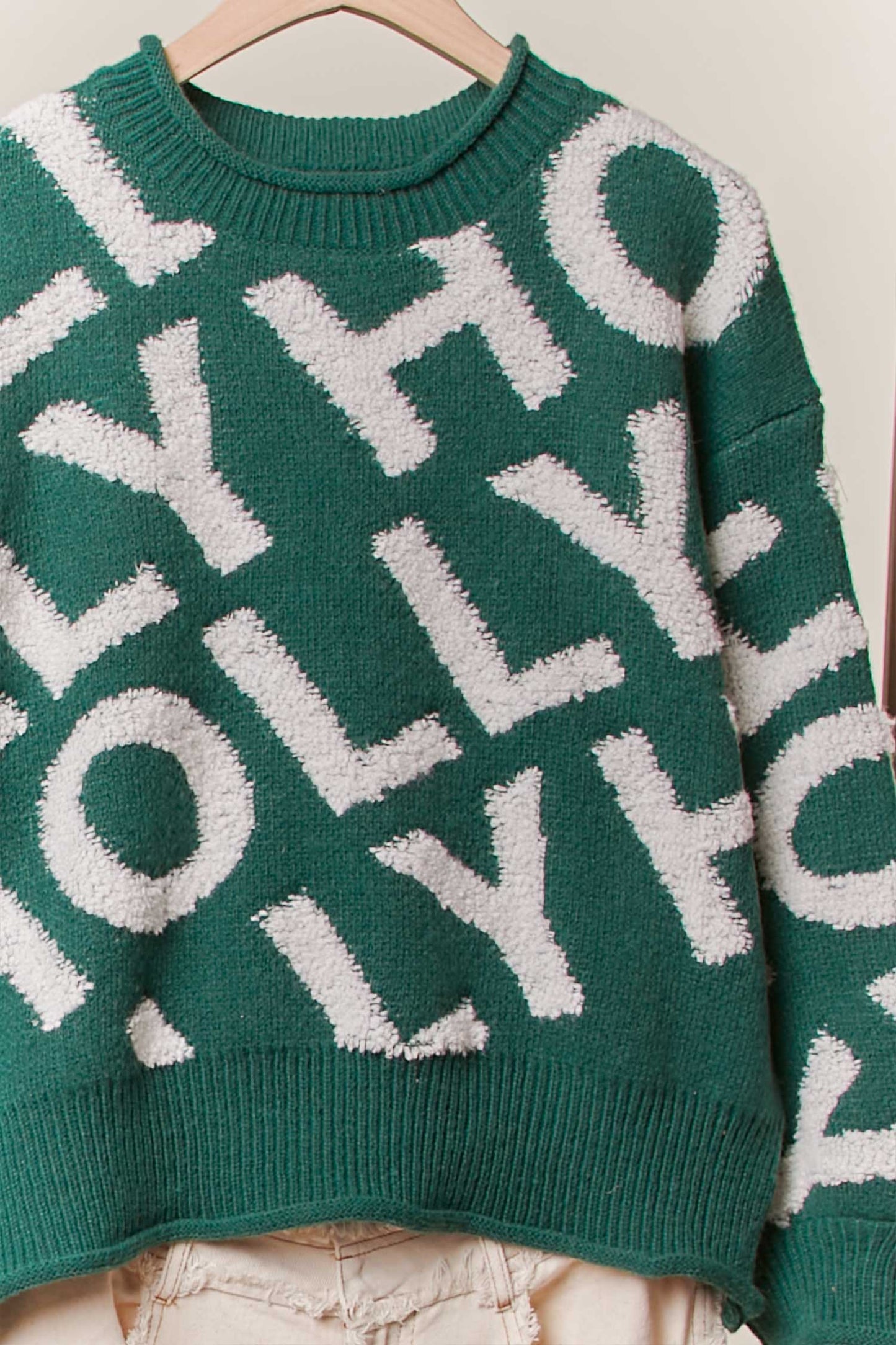 Holly Jolly Crew Neck Sweater