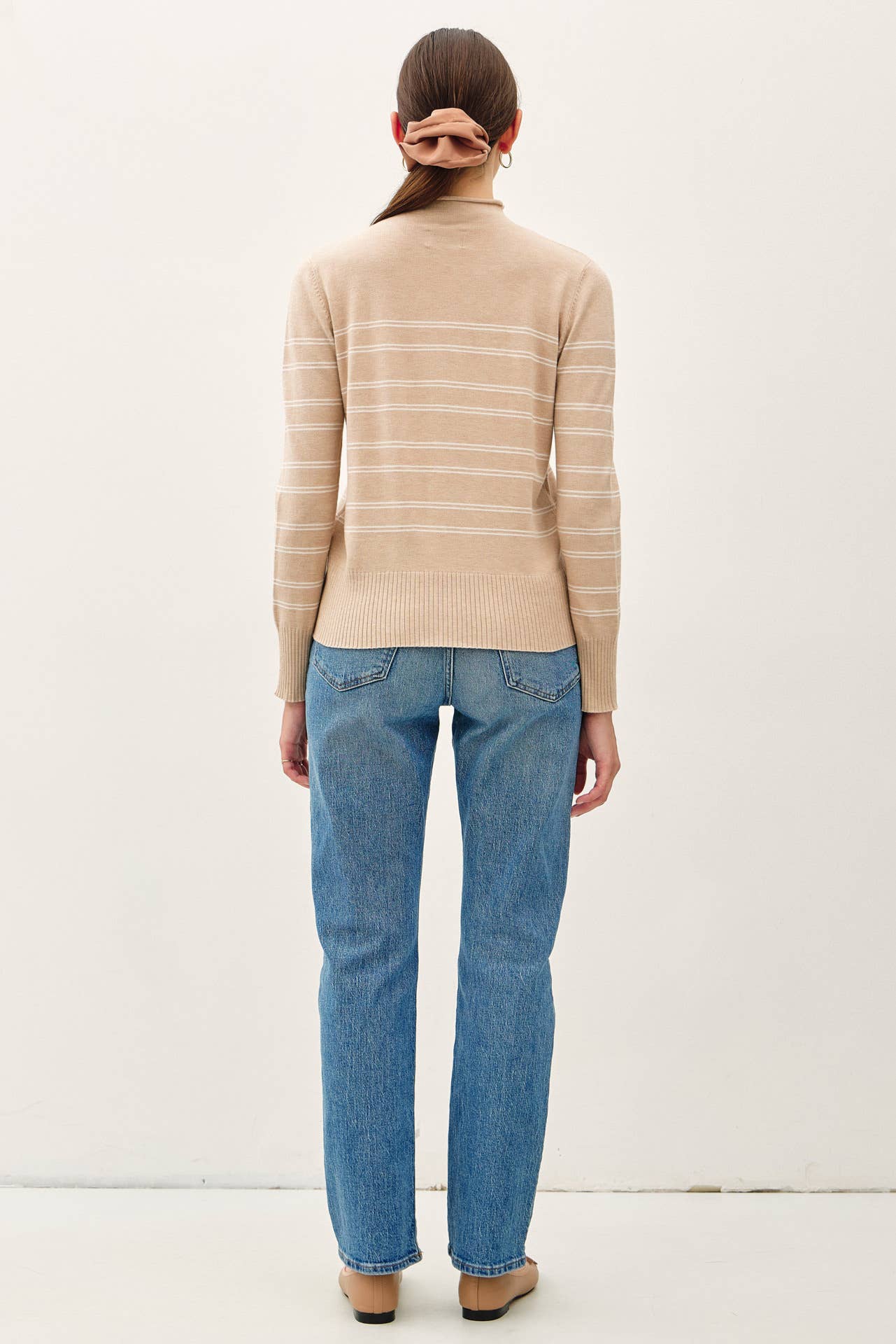 Synthia Mock Neck Top