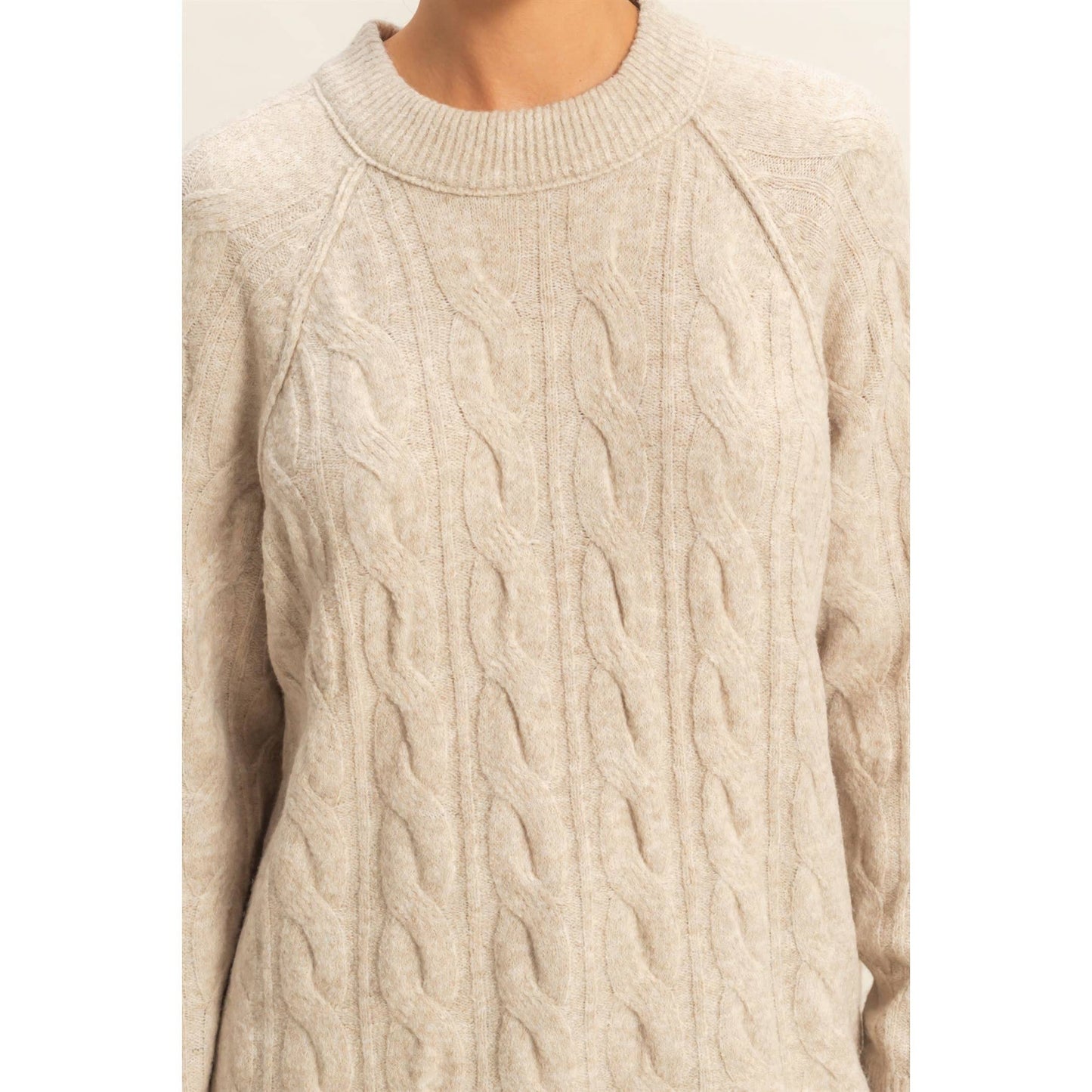 Cabin Fever Cable Knit Sweater