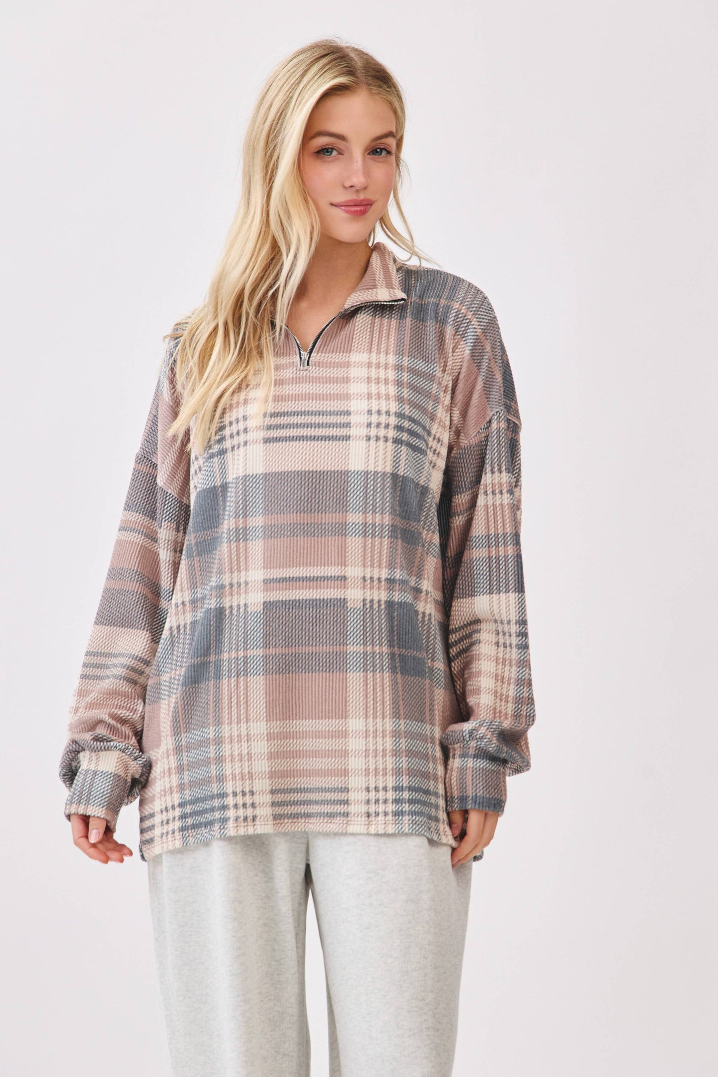 Mad about Plaid Pullover