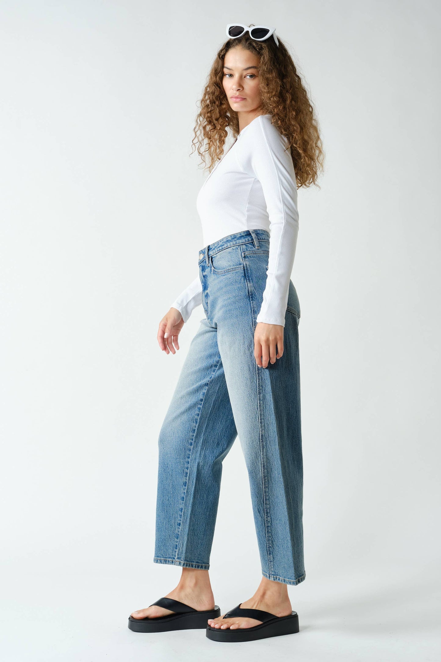 Go with the Flo Henley Top