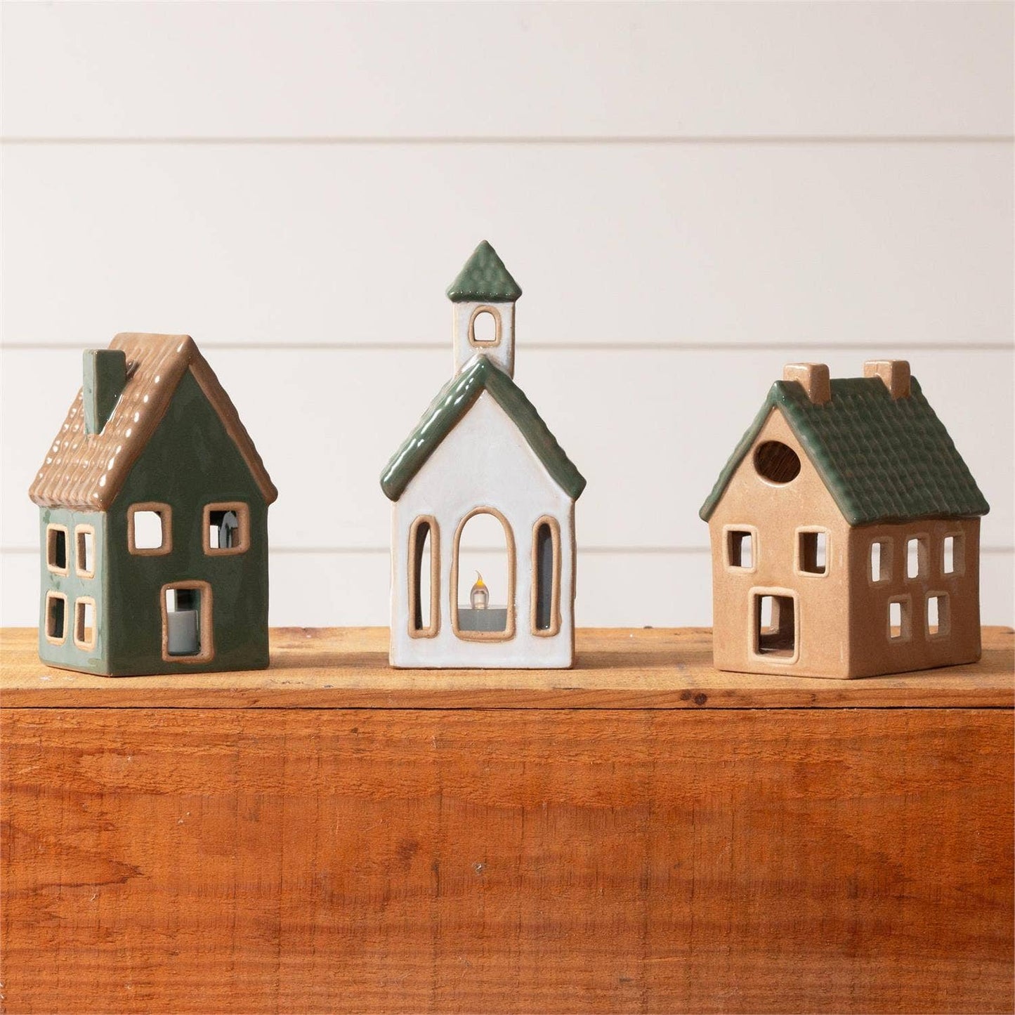 Asst Boho Ceramic Houses