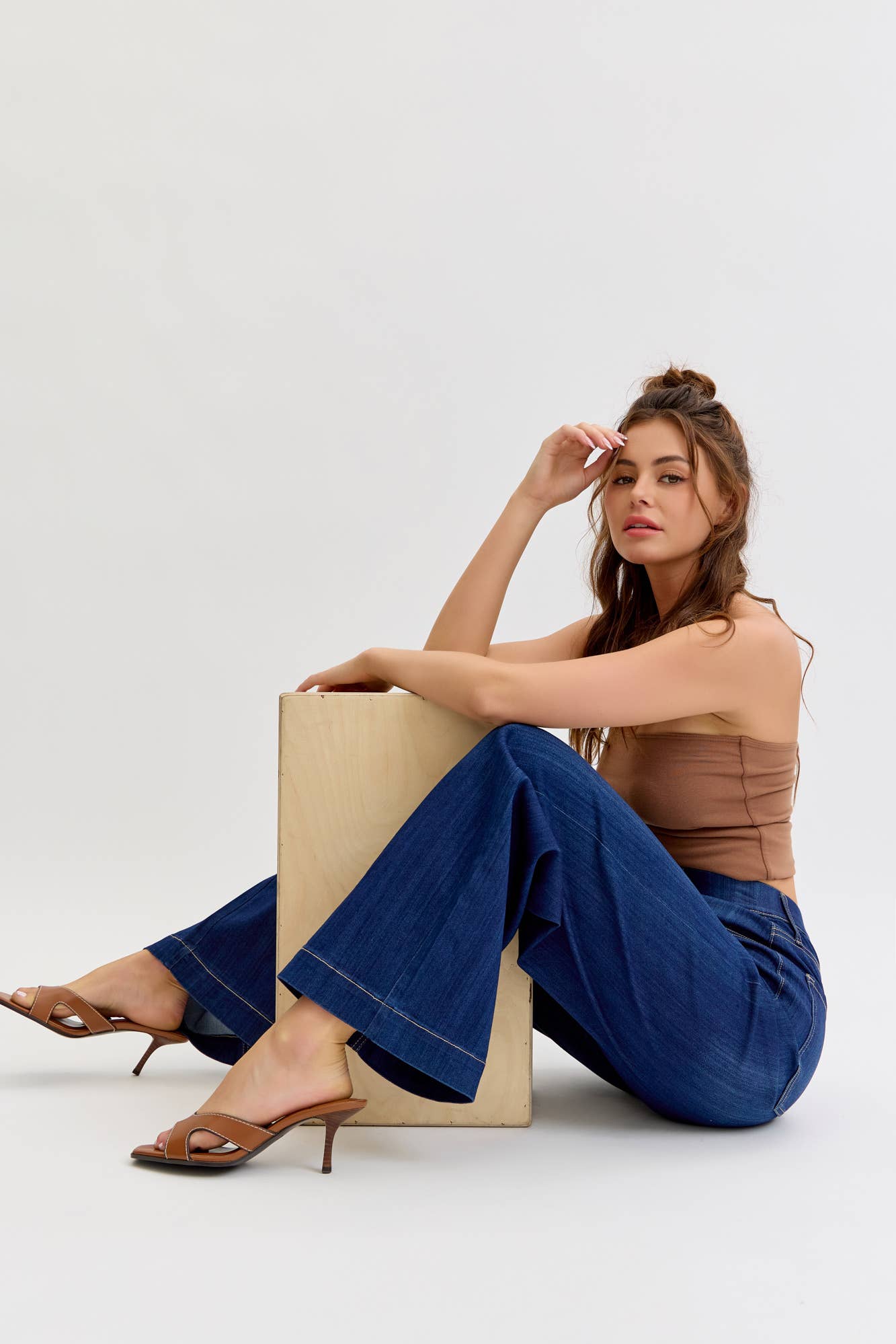 Comfy Cozy Pull On Denim