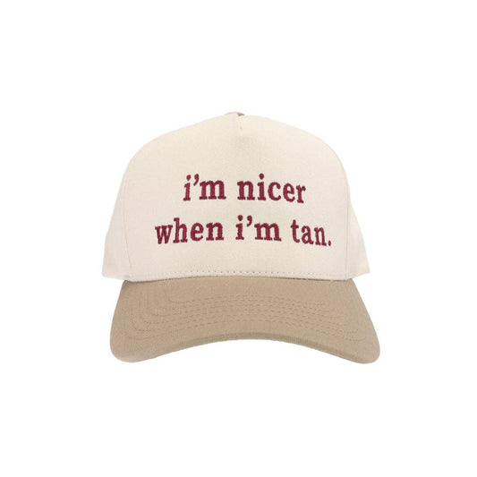 I'm Nicer When I'm Tan Trucker