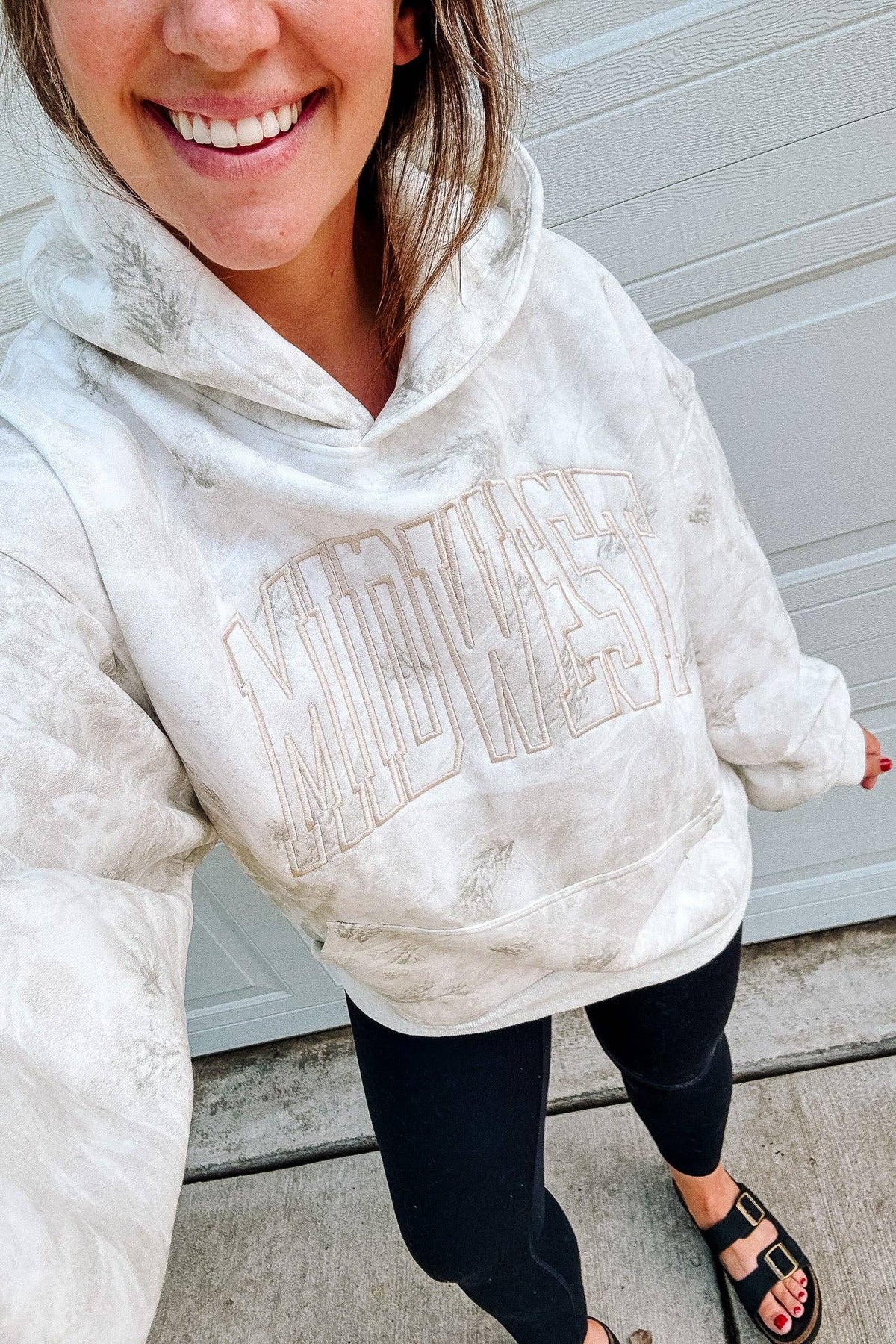 MIDWEST Embroidered Camo Hoodie