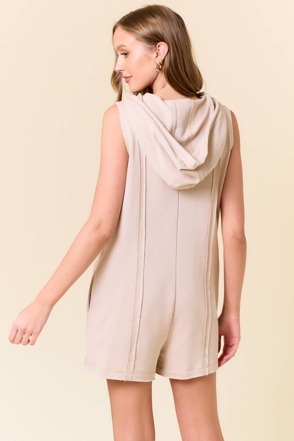 On Cloud 9 Hooded Romper