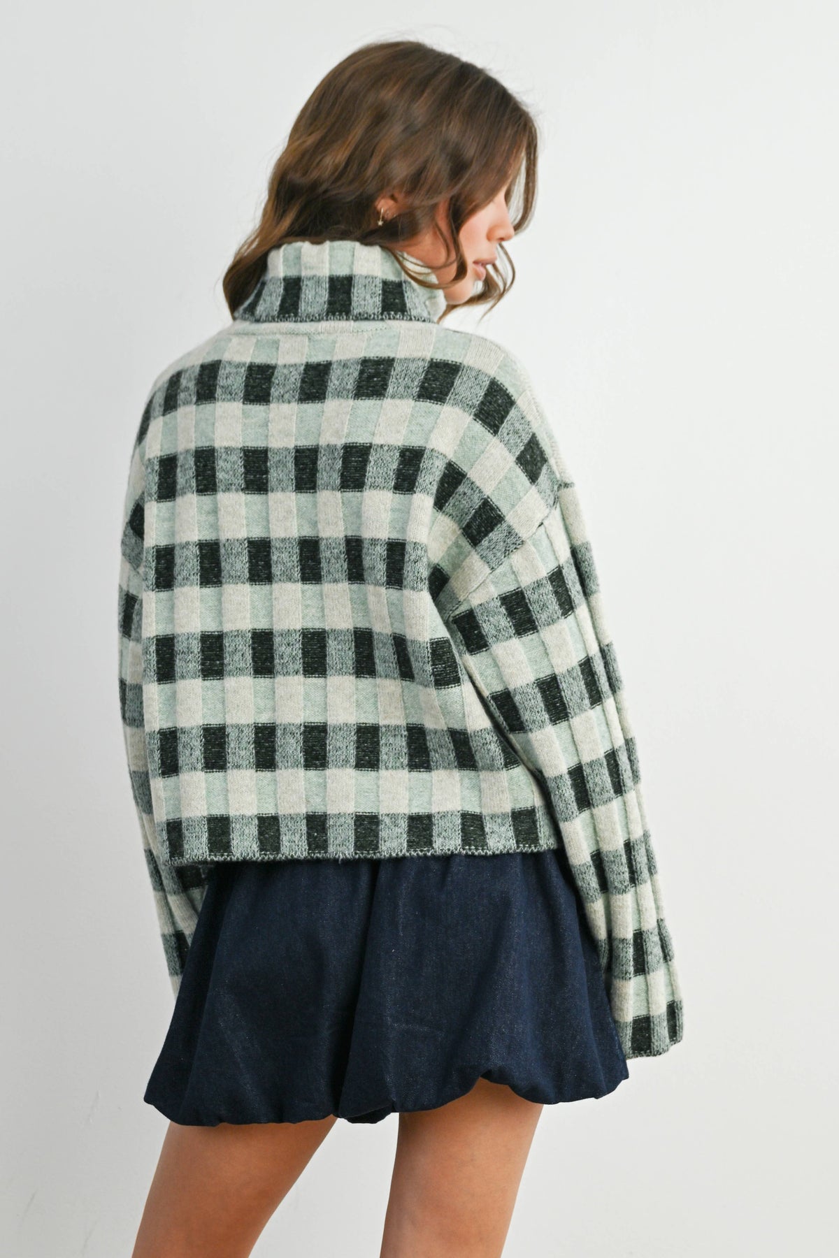 Mad in Plaid Sweater