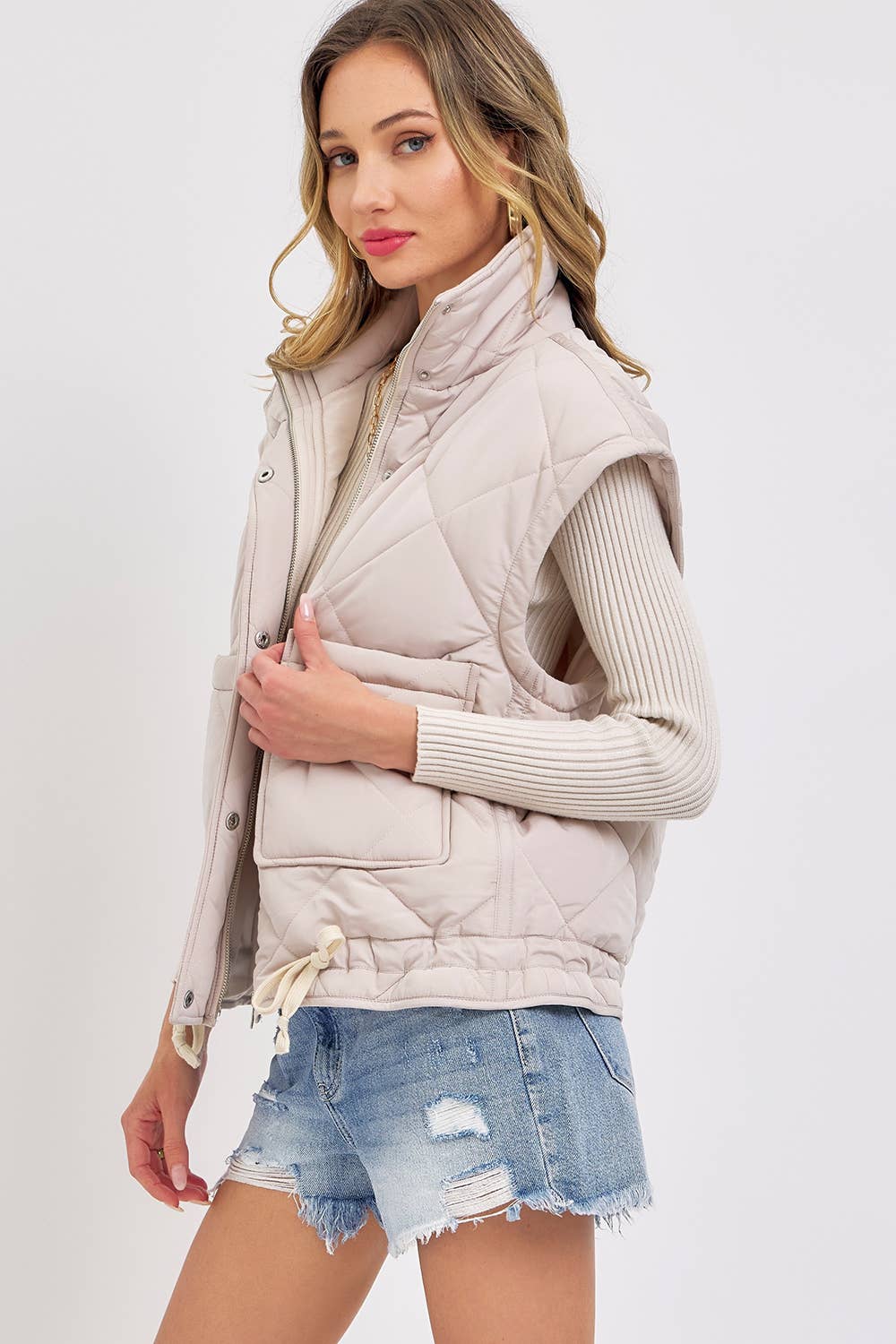 Cuddle Weather Side Tie Vest