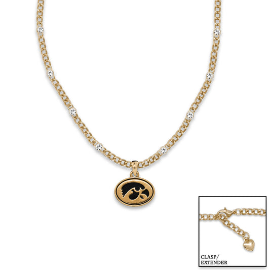 Iowa Hawkeyes Lydia Gold Necklace