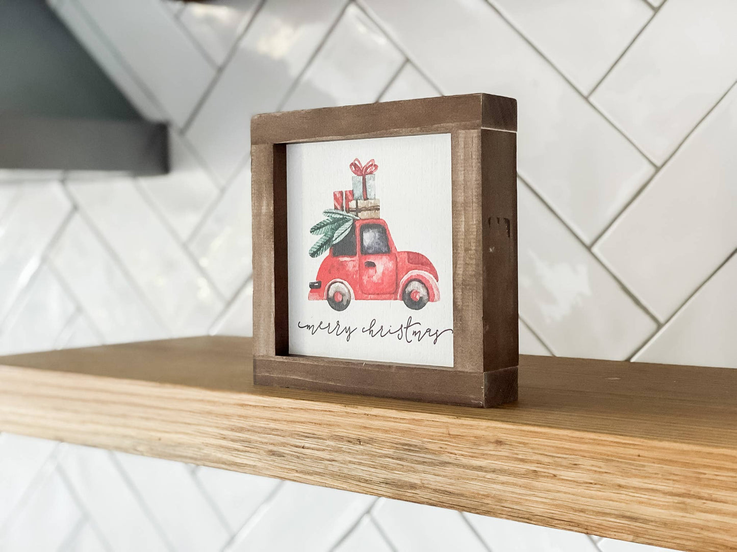 Christmas Truck | Christmas Wood Sign | Christmas Home Decor