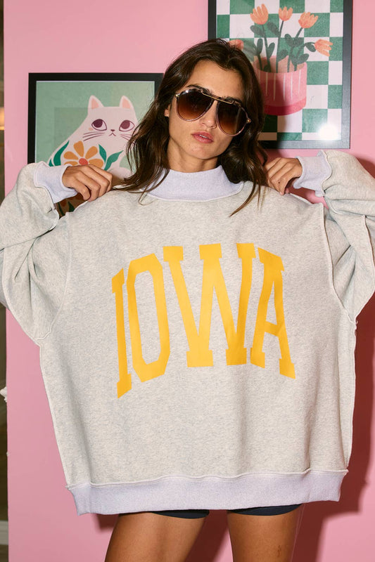 IOWA Mockneck Sweatshirt