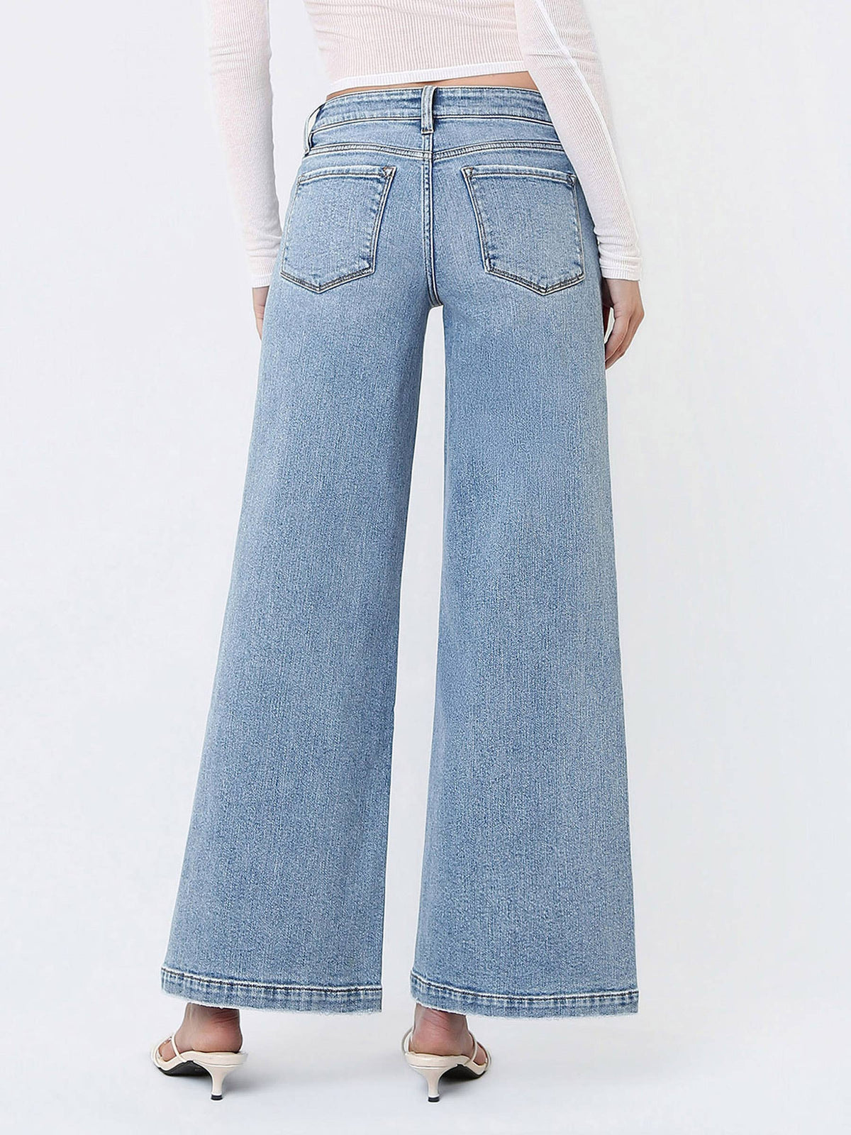 Haley Midrise Sideseam Denim