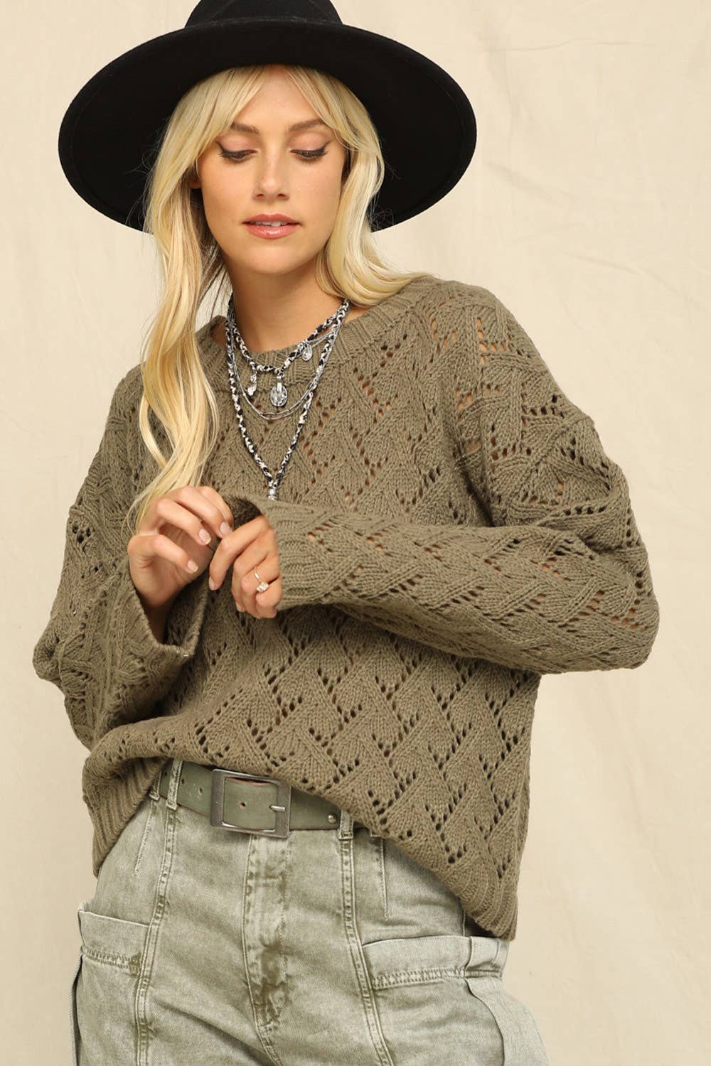 Diamond Daisy Sweater