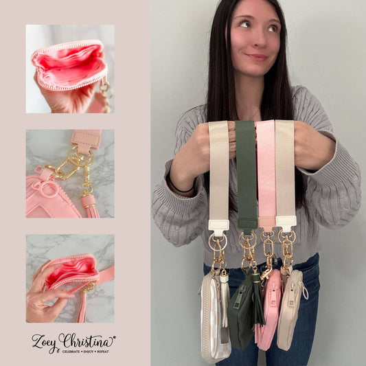Tassel Zipper Wristlet Wallet