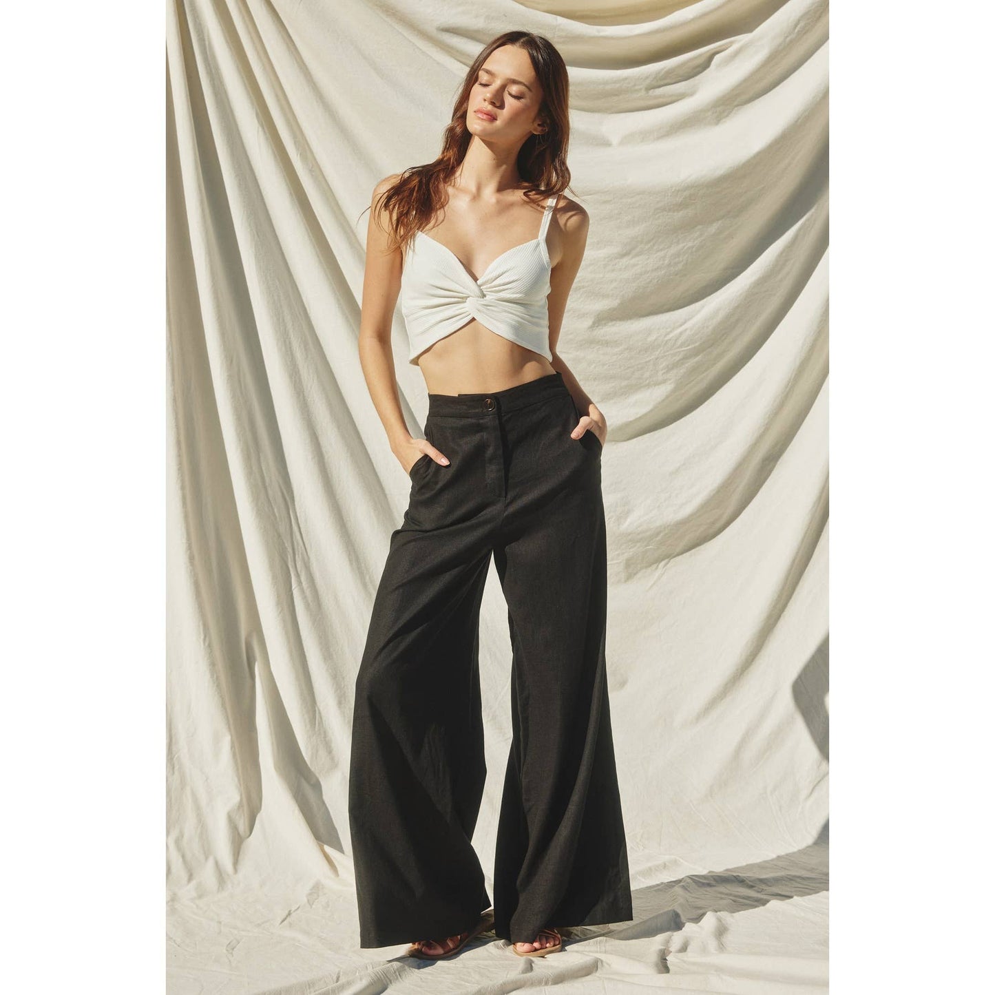 Heaven Sent Wide Leg Pants