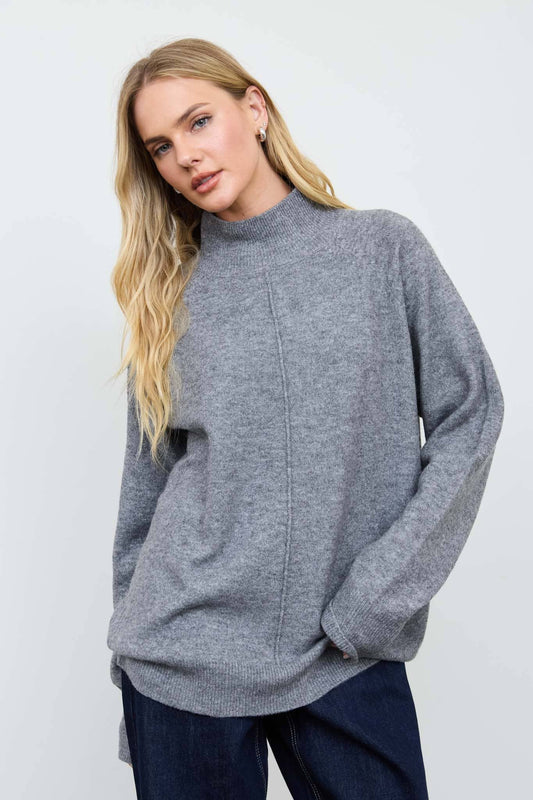 Wrap Me Up Center Seam Sweater