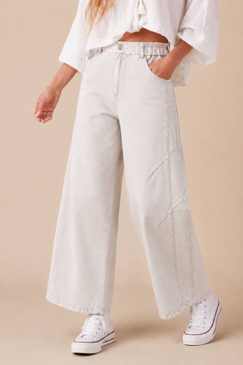 GREIGE Straight Leg Jeans