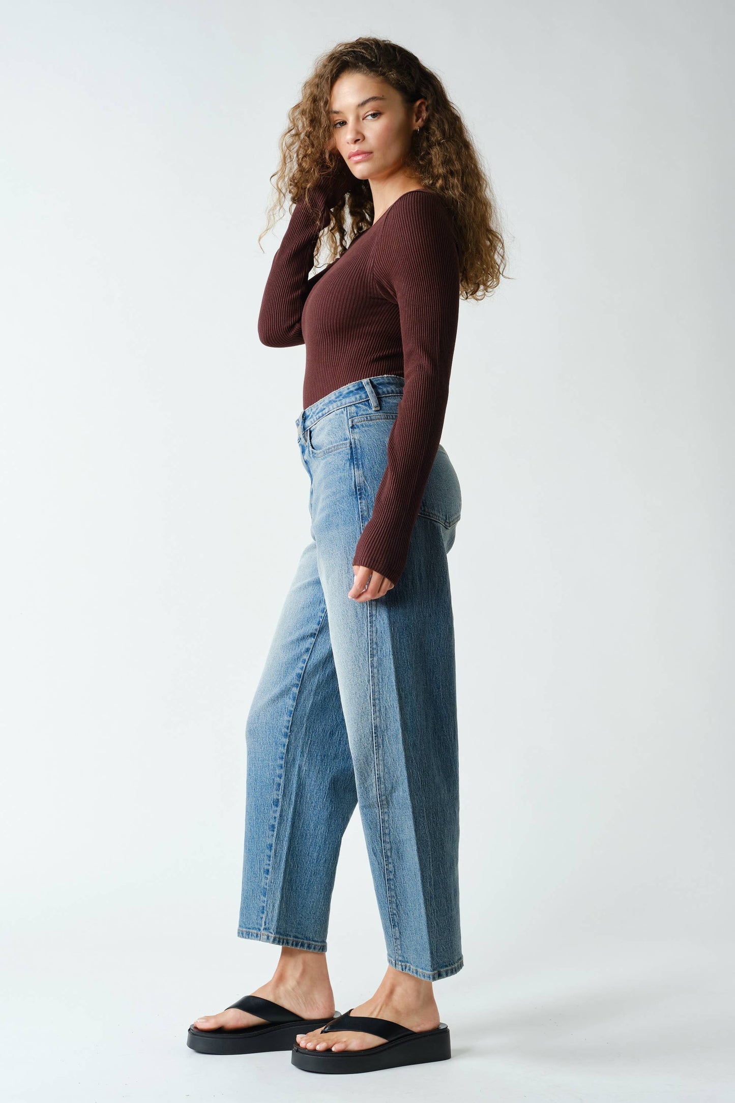 Go with the Flo Ribbed Top