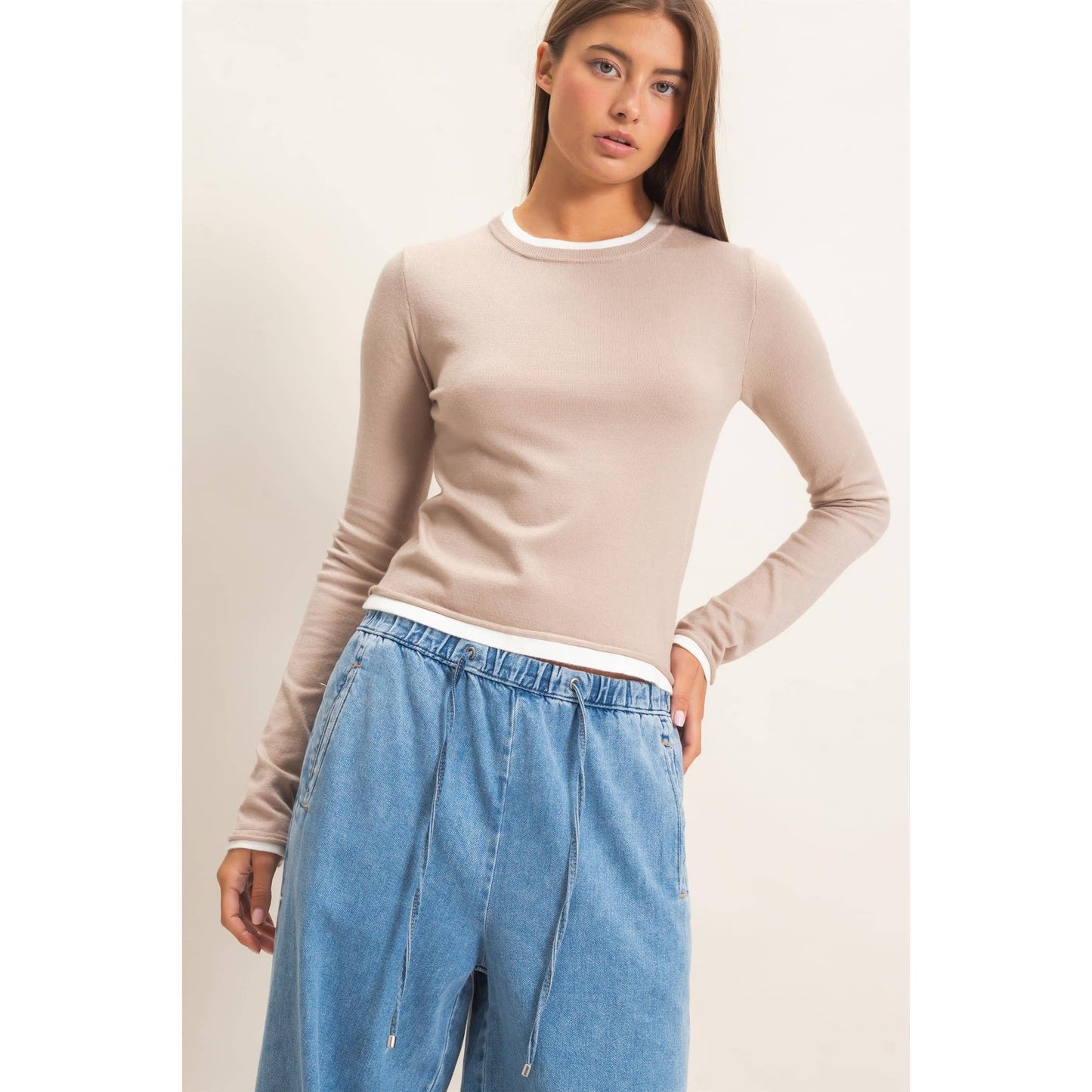 Seeing Double Long Sleeve Top