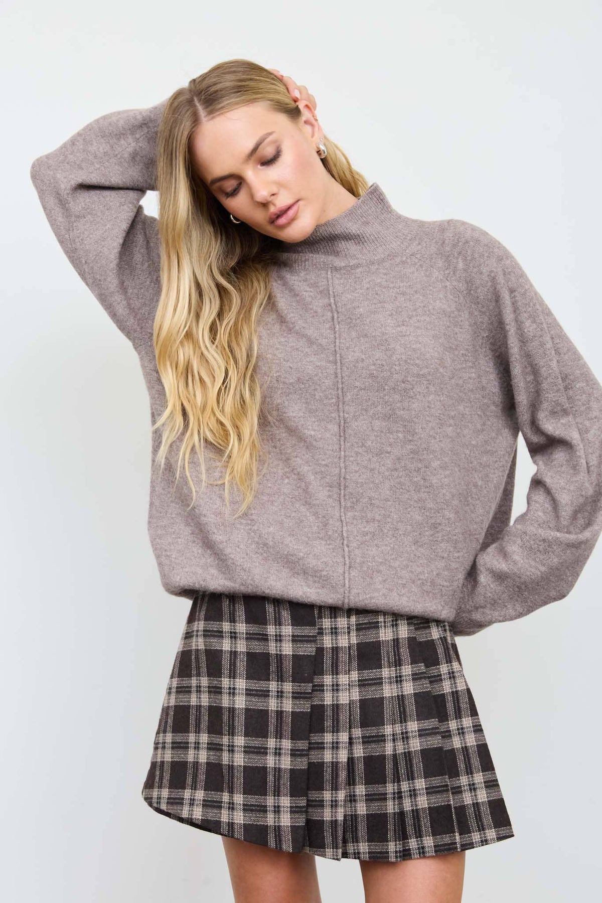 Wrap Me Up Center Seam Sweater
