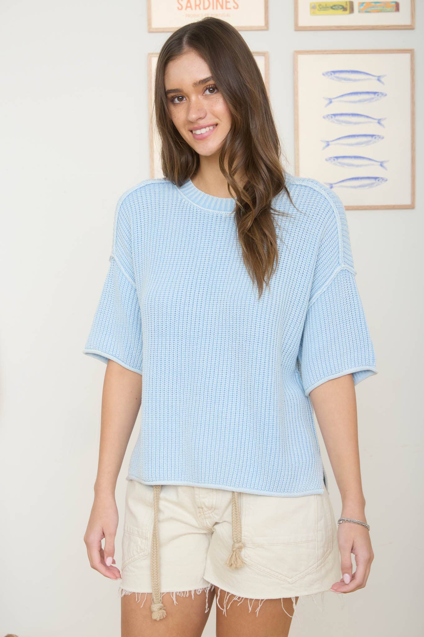 Boxy Girl Knit Top