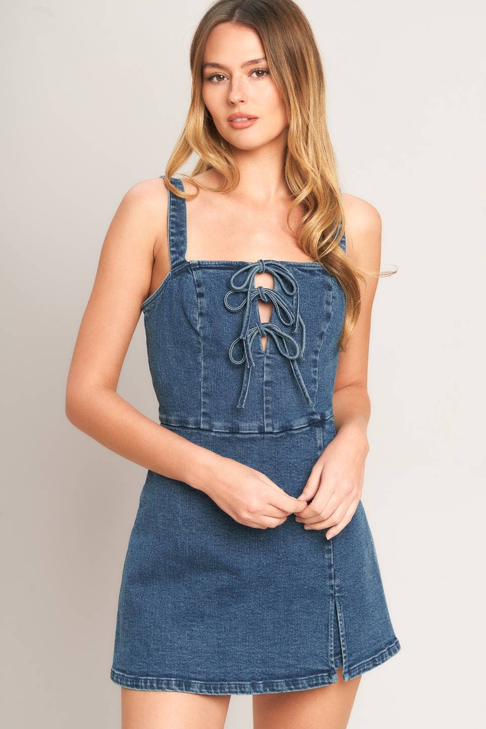 It's all indigo Romper