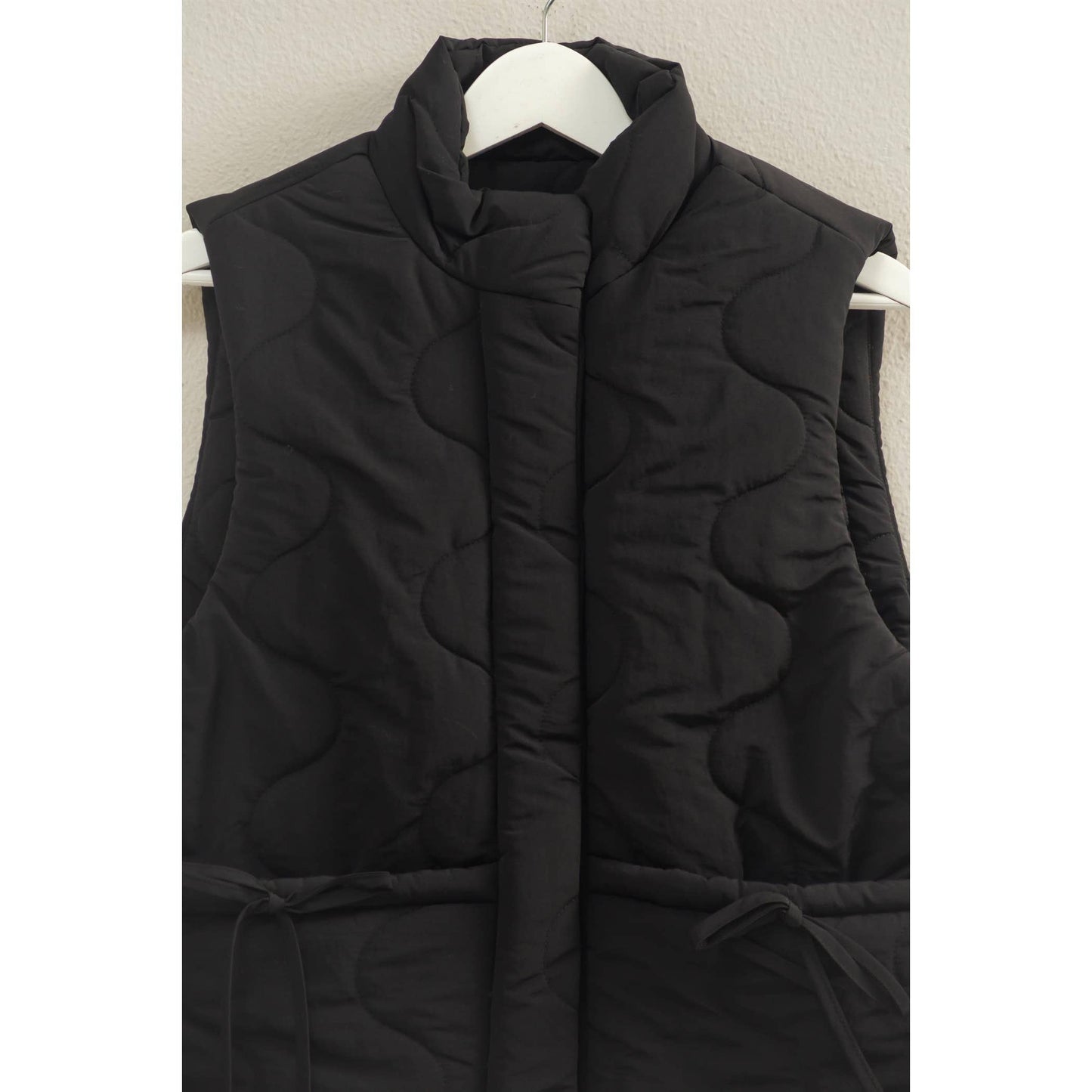 Quilted Wave Red Vest