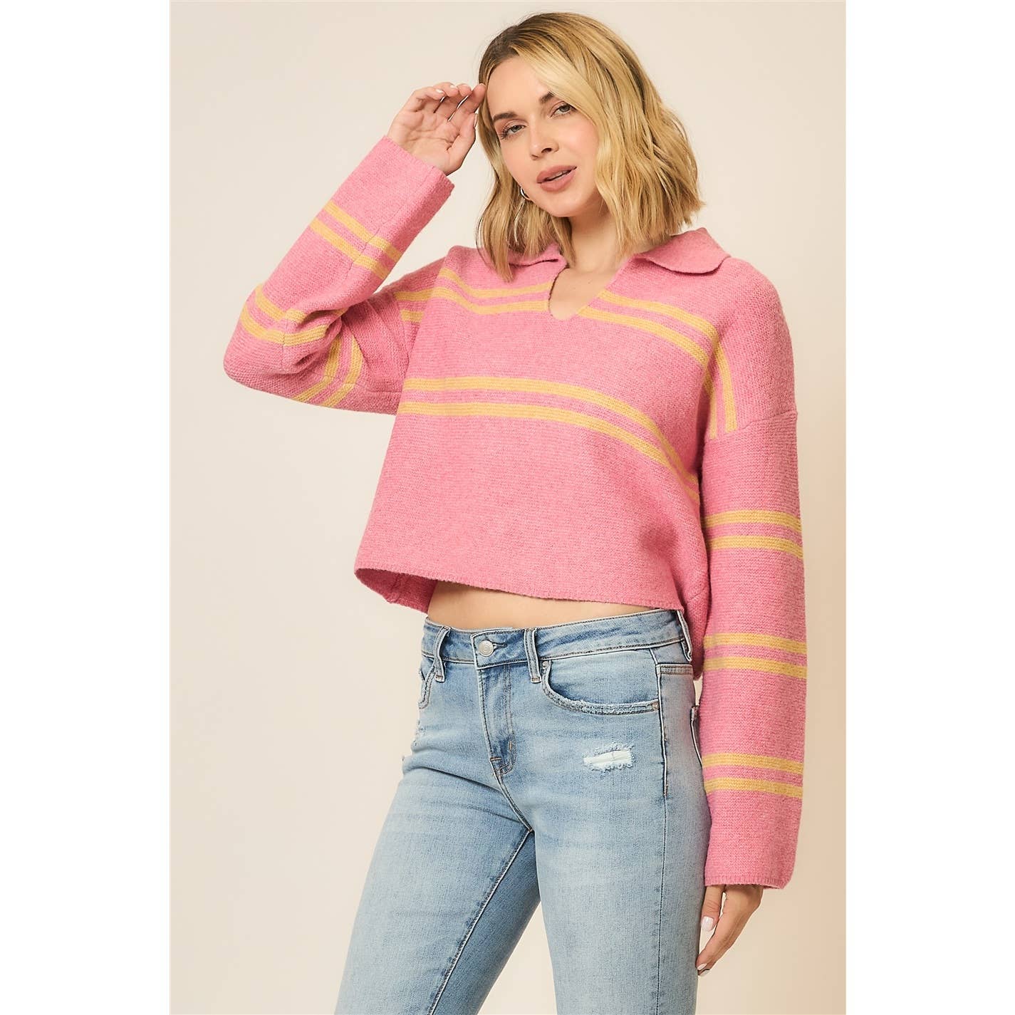 Boat Babe Navy Sweater