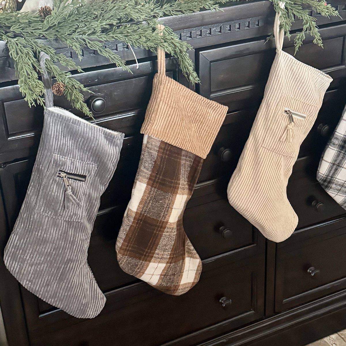 CF-3477 - Tucker/Cookie Cord. Christmas Stocking