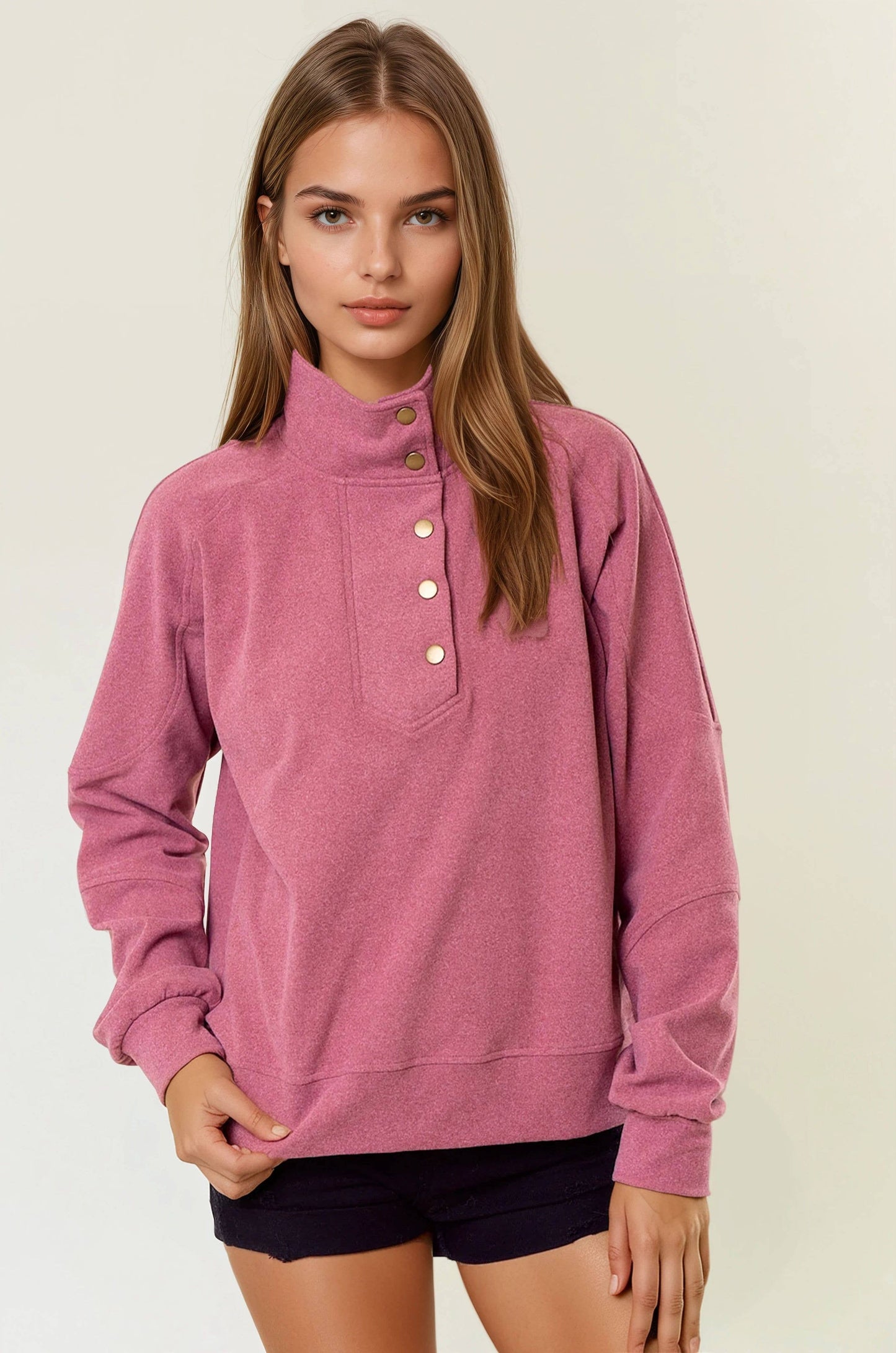 Snap it up Pullover