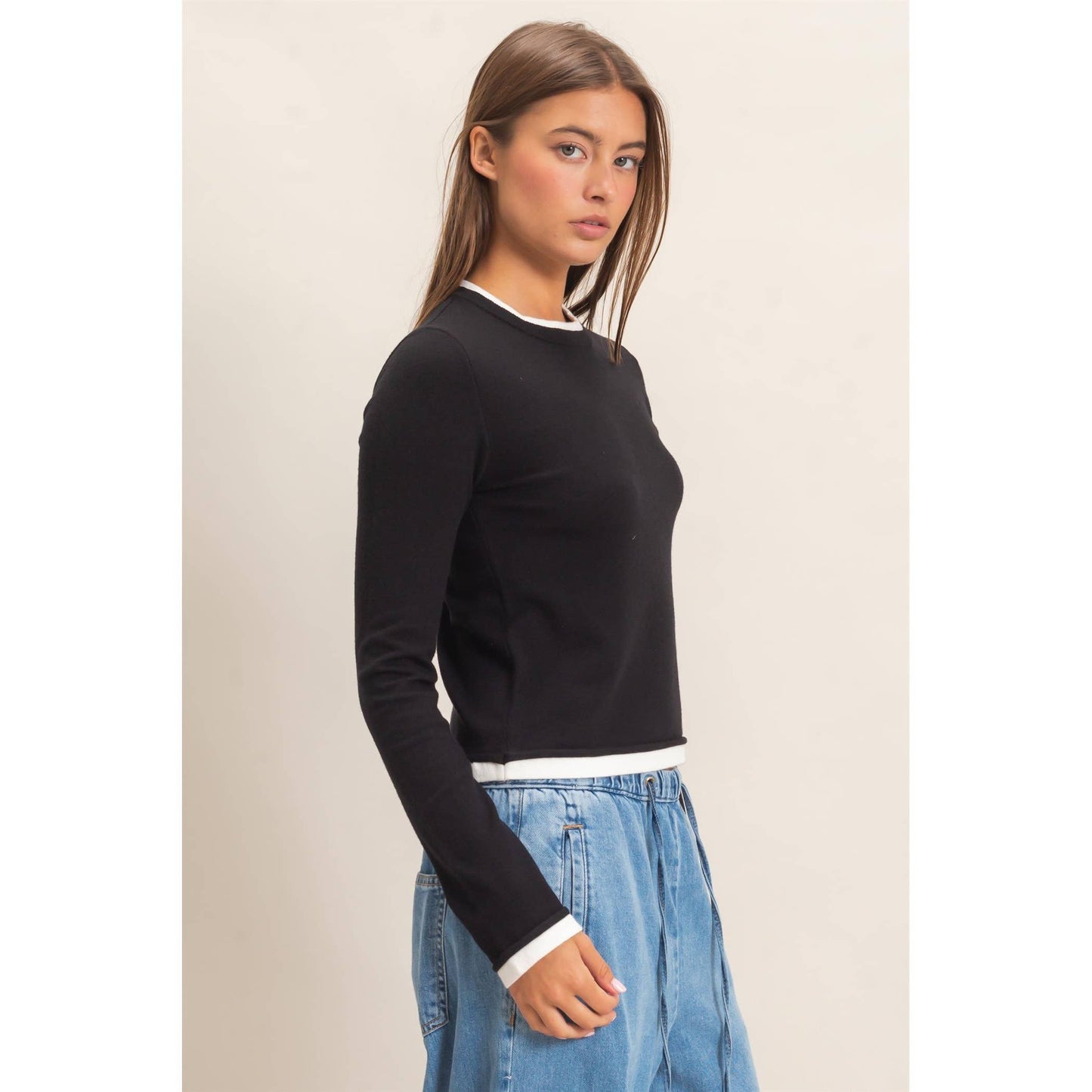 Seeing Double Long Sleeve Top