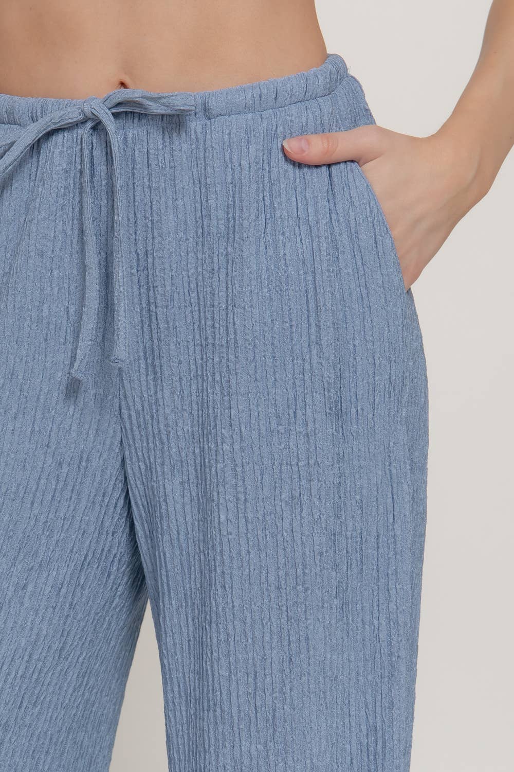 Crinkle Pallazo Pant