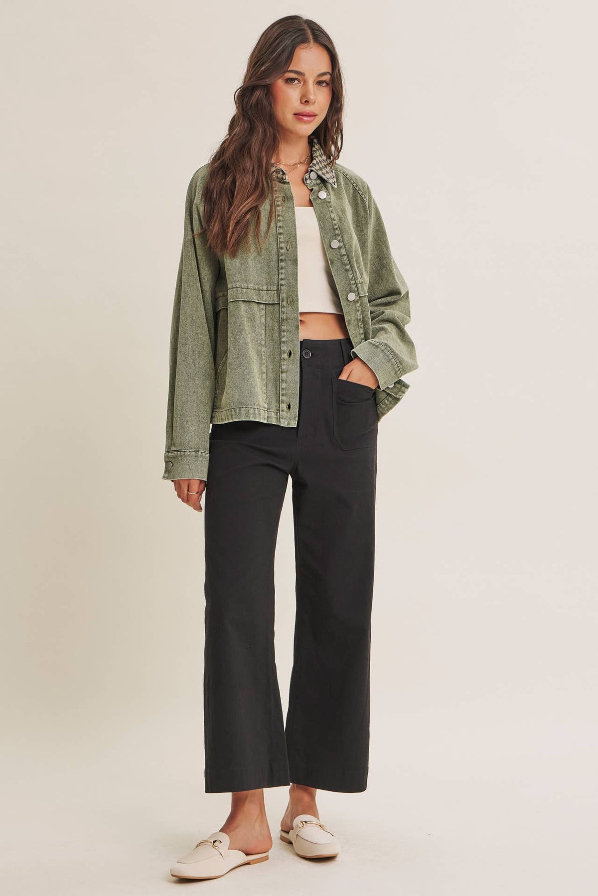 HERITAGE FIELD MINERAL-WASHED COTTON TWILL JACKET