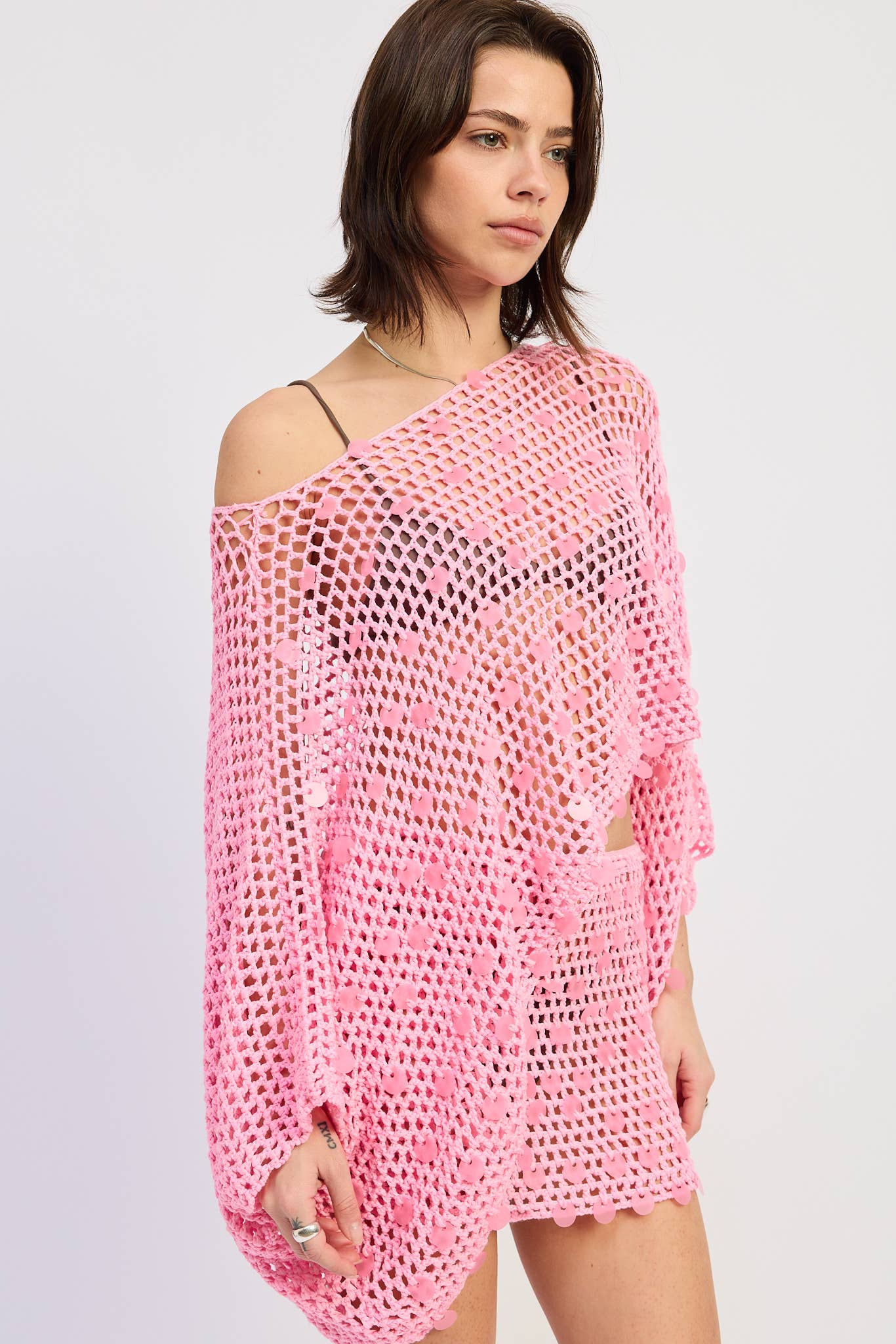Shelly Poncho Top