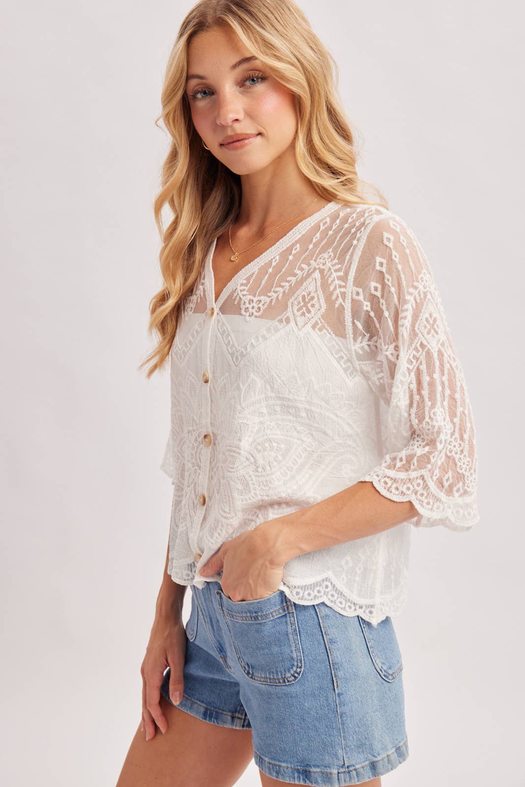Dolled Up Lace Top