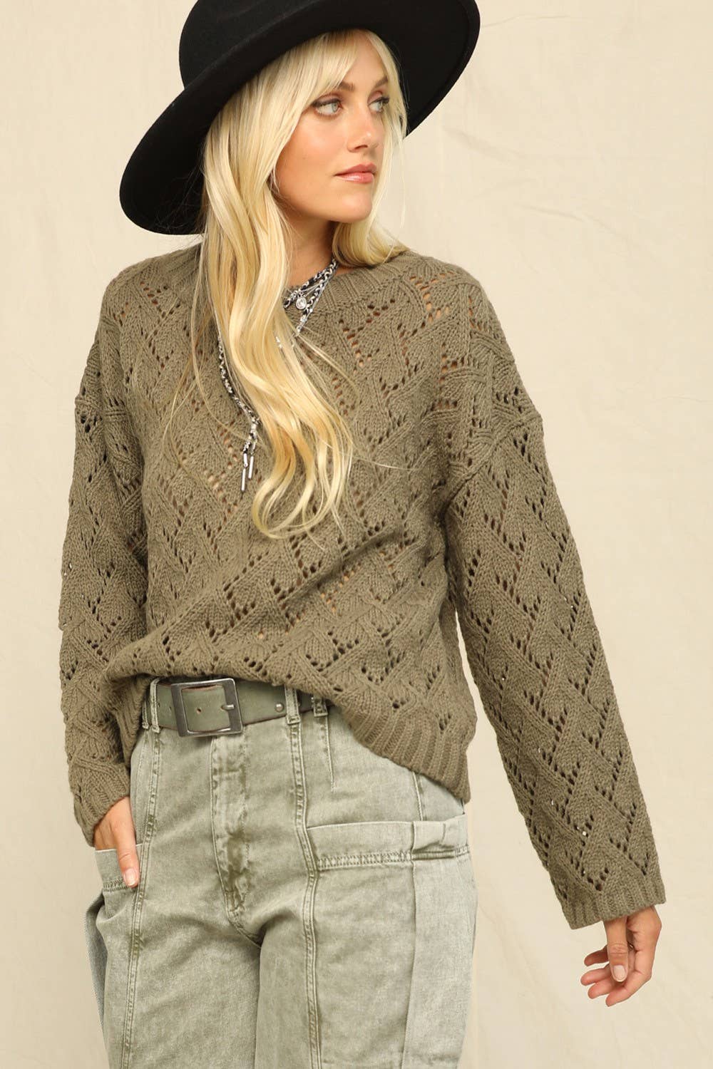 Diamond Daisy Sweater