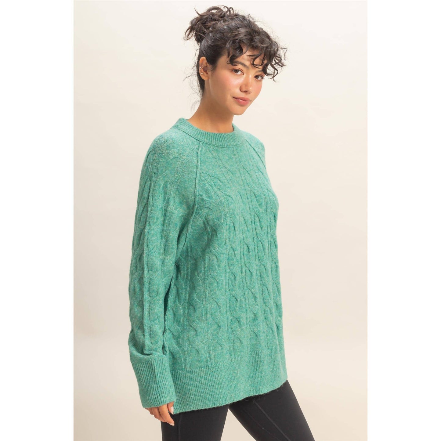 Cabin Fever Cable Knit Sweater