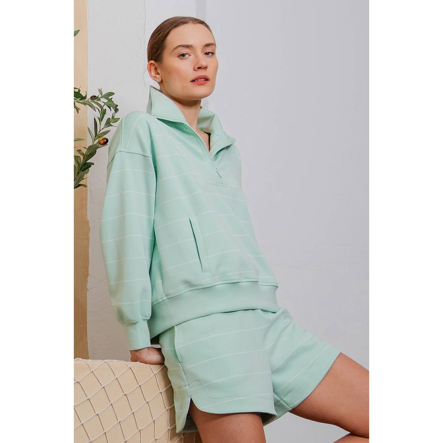Nauti Girl Striped Pullover