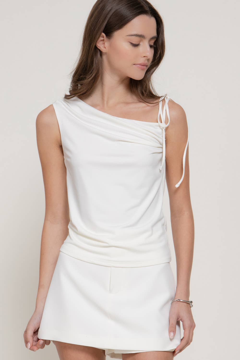 Basic Babe One Shoulder Top