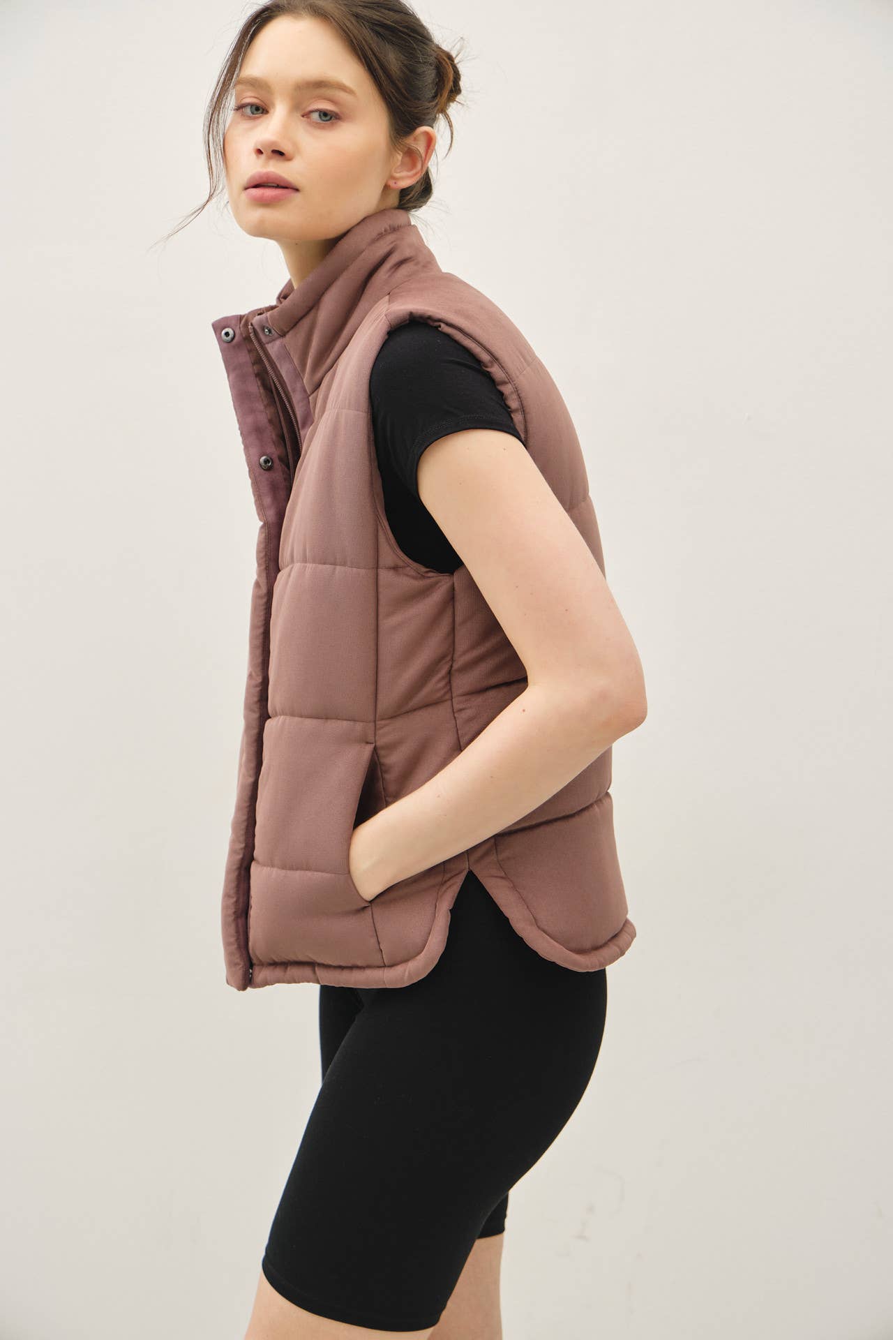 Mocha Suede Vest