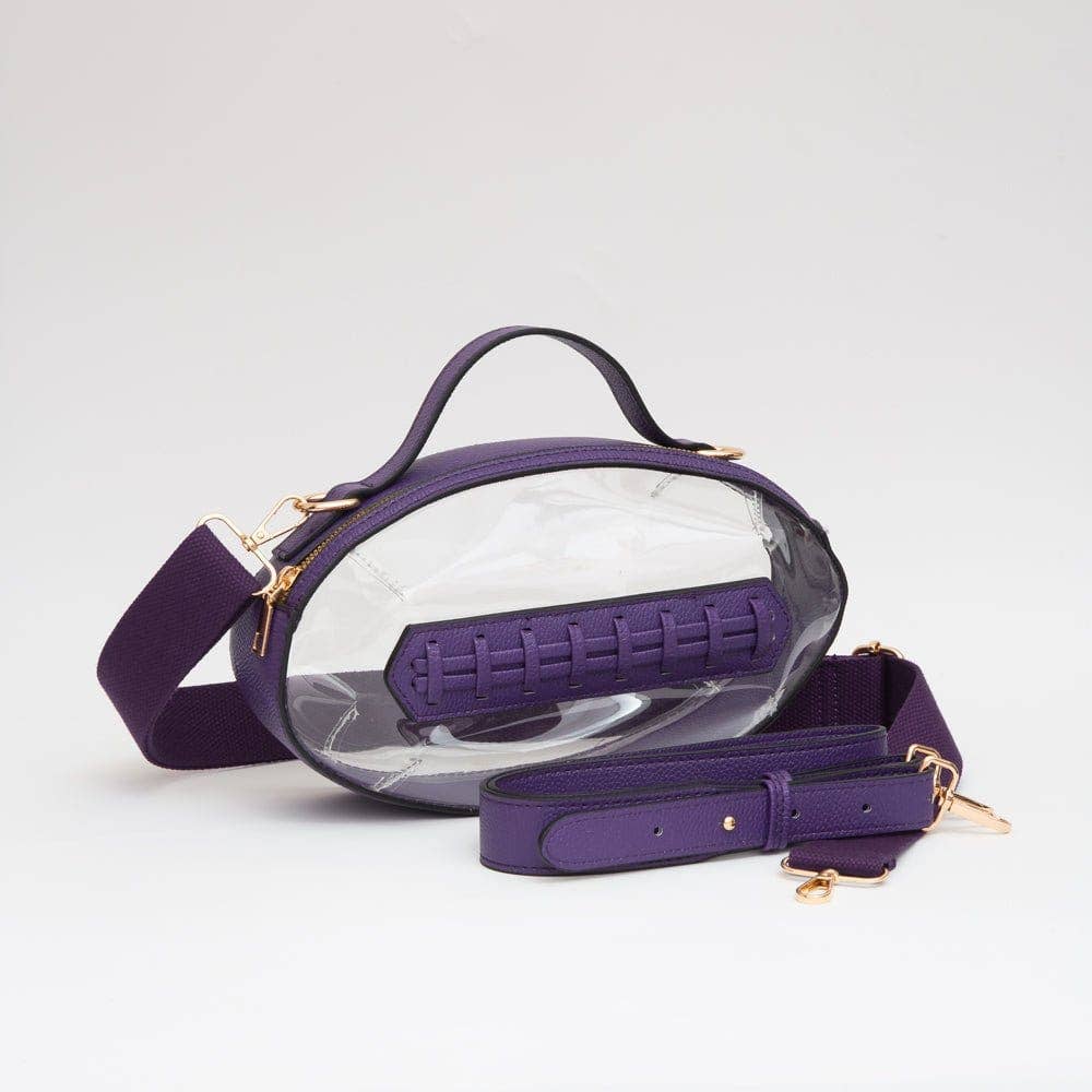 Football Stitch Gameday Purse