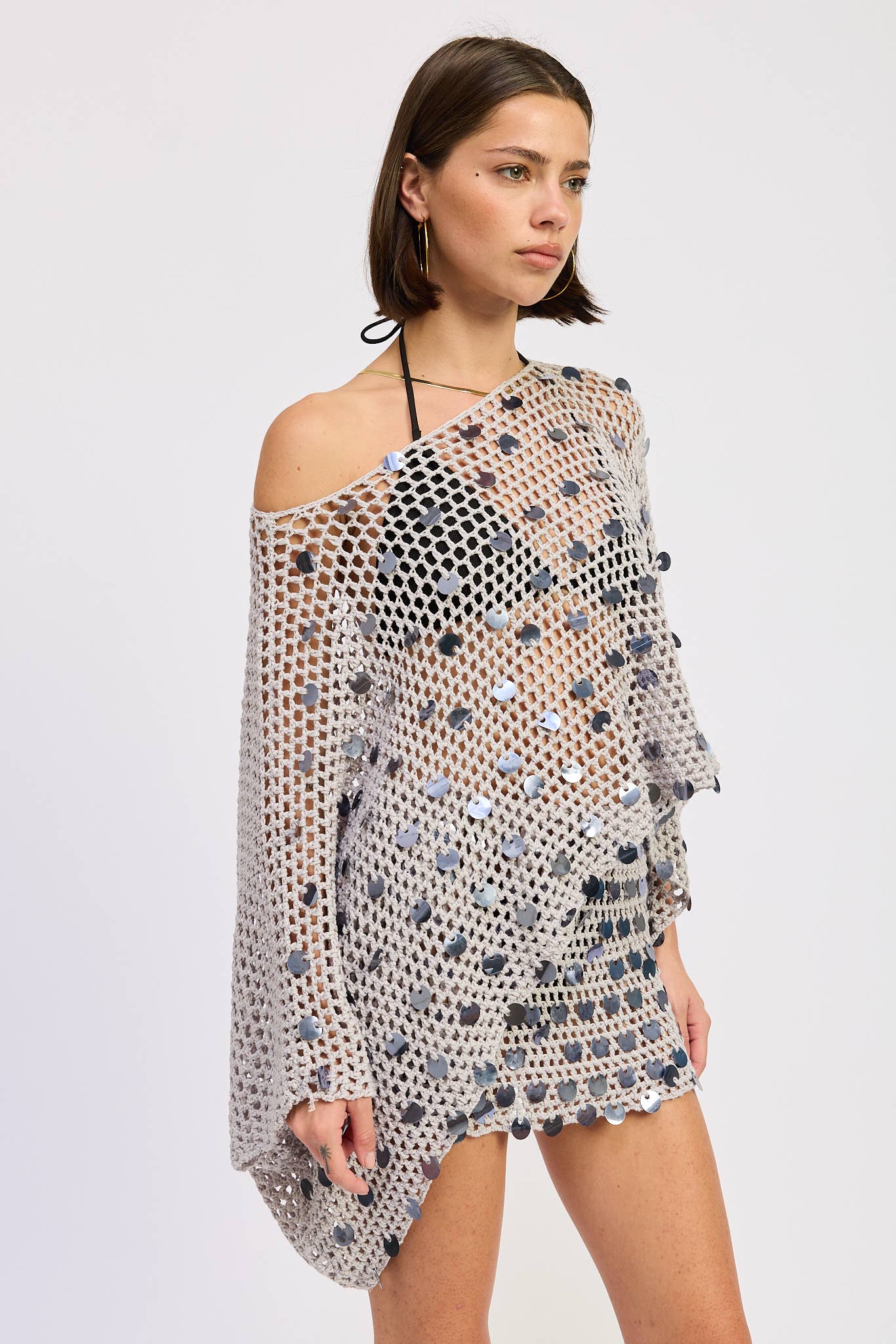 Shelly Poncho Top