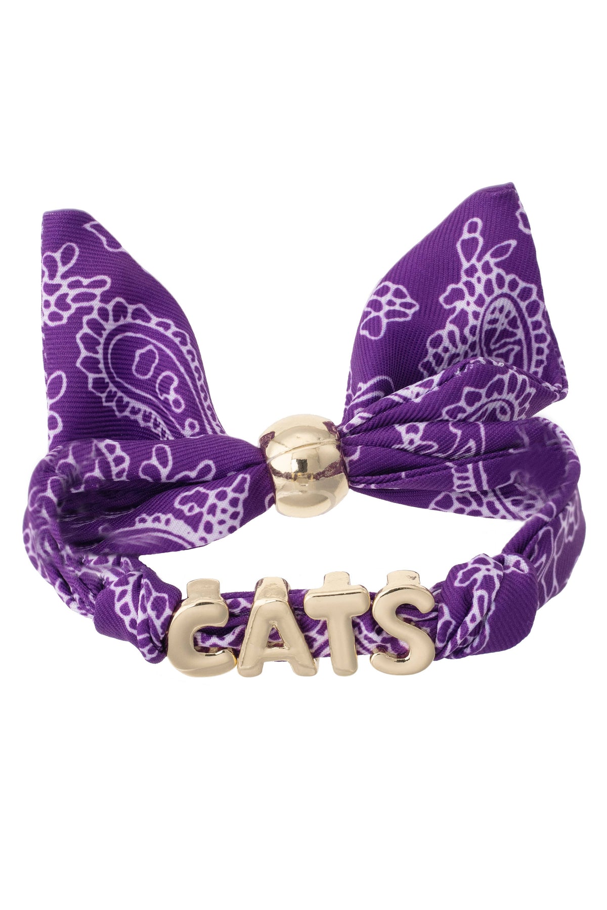 Kansas State Wildcats Bandana Slider Bracelet
