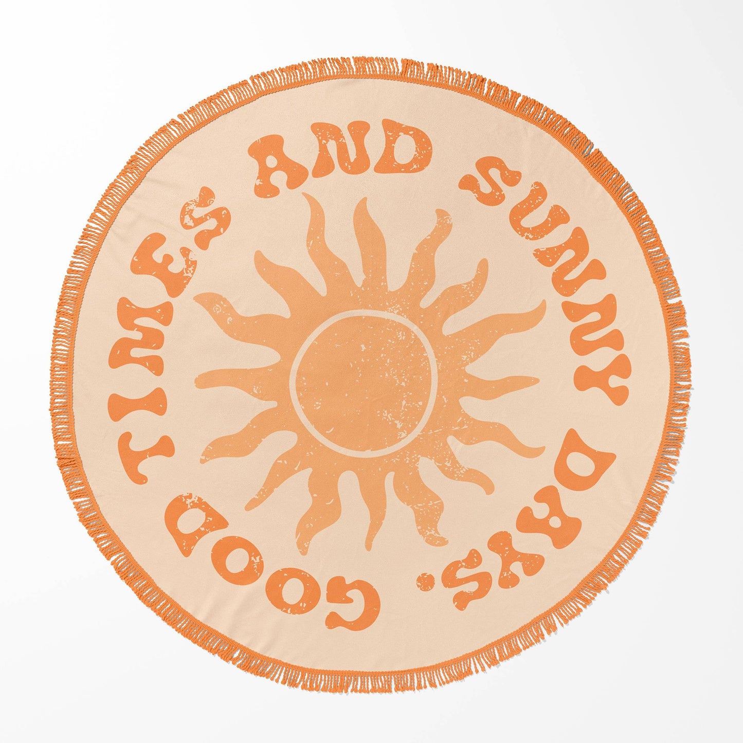 Round Beach Towels
