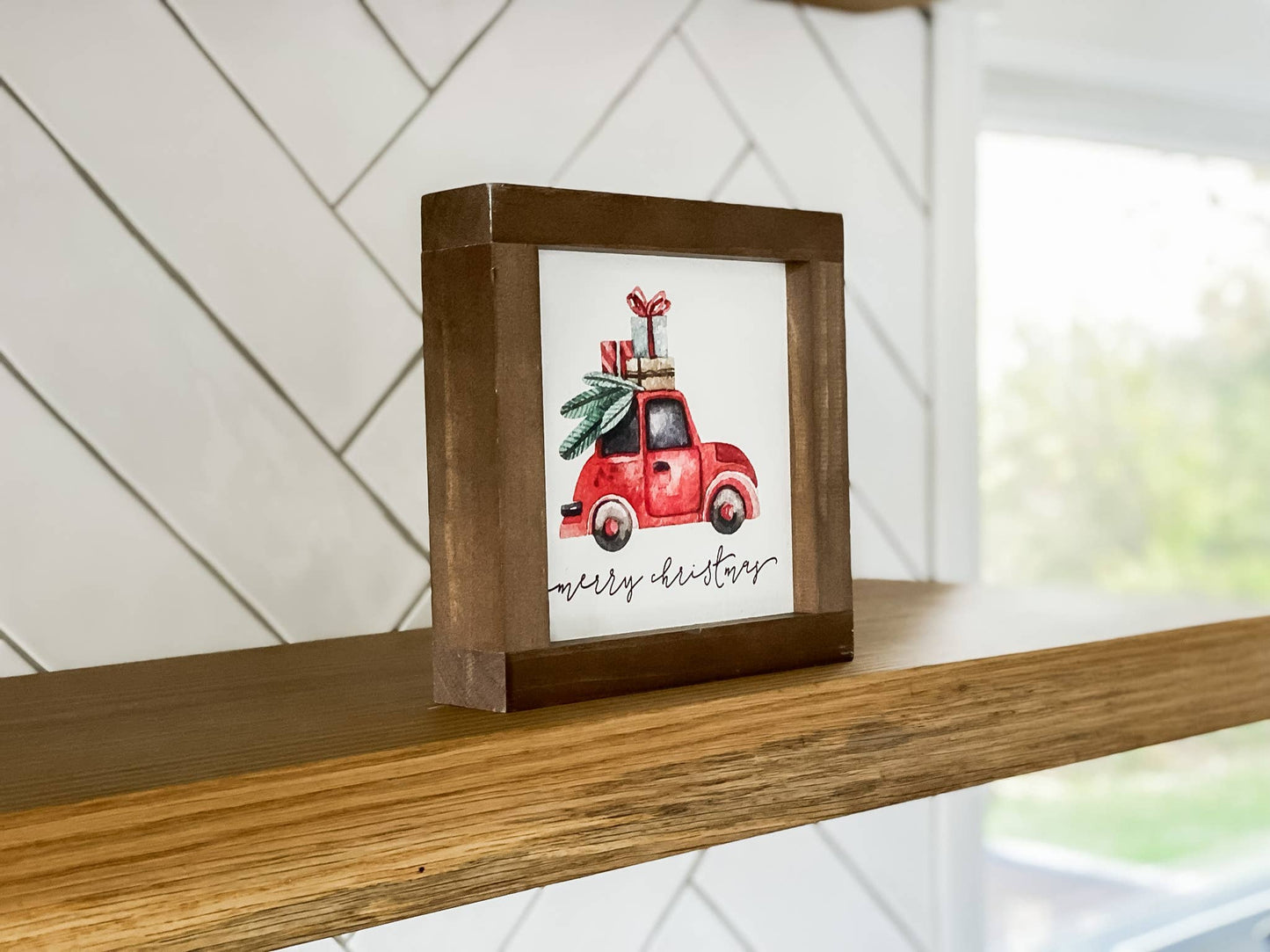 Christmas Truck | Christmas Wood Sign | Christmas Home Decor