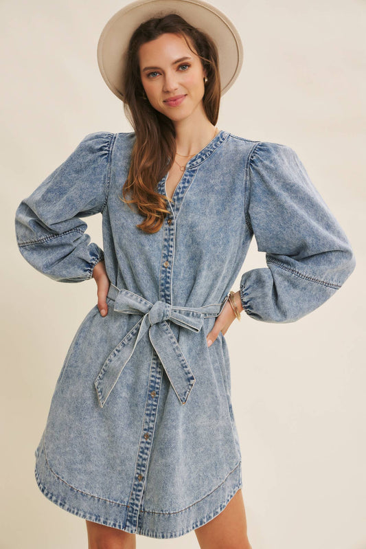 Blue Jean Baby Dress