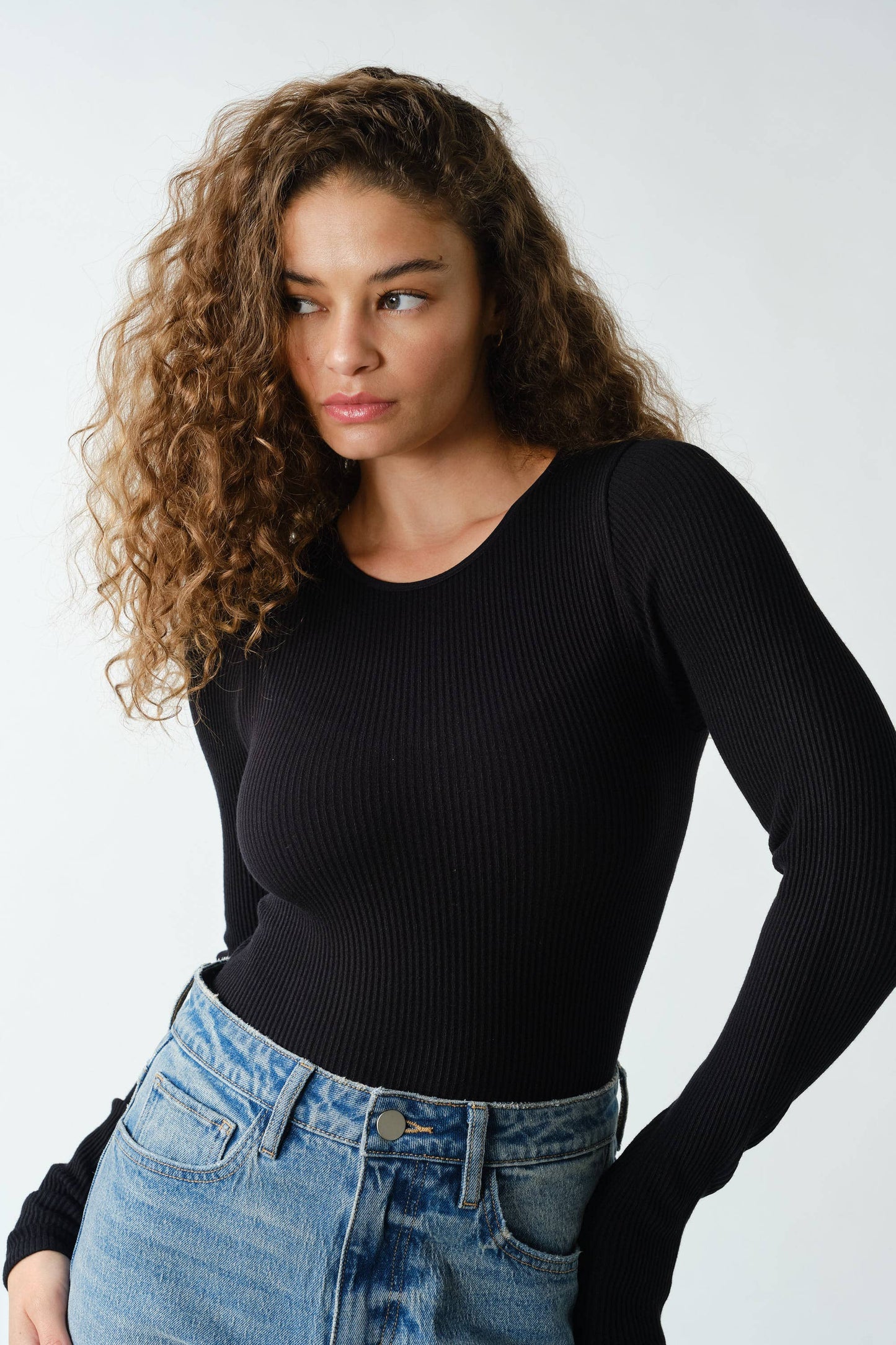 Go with the Flo Ribbed Top